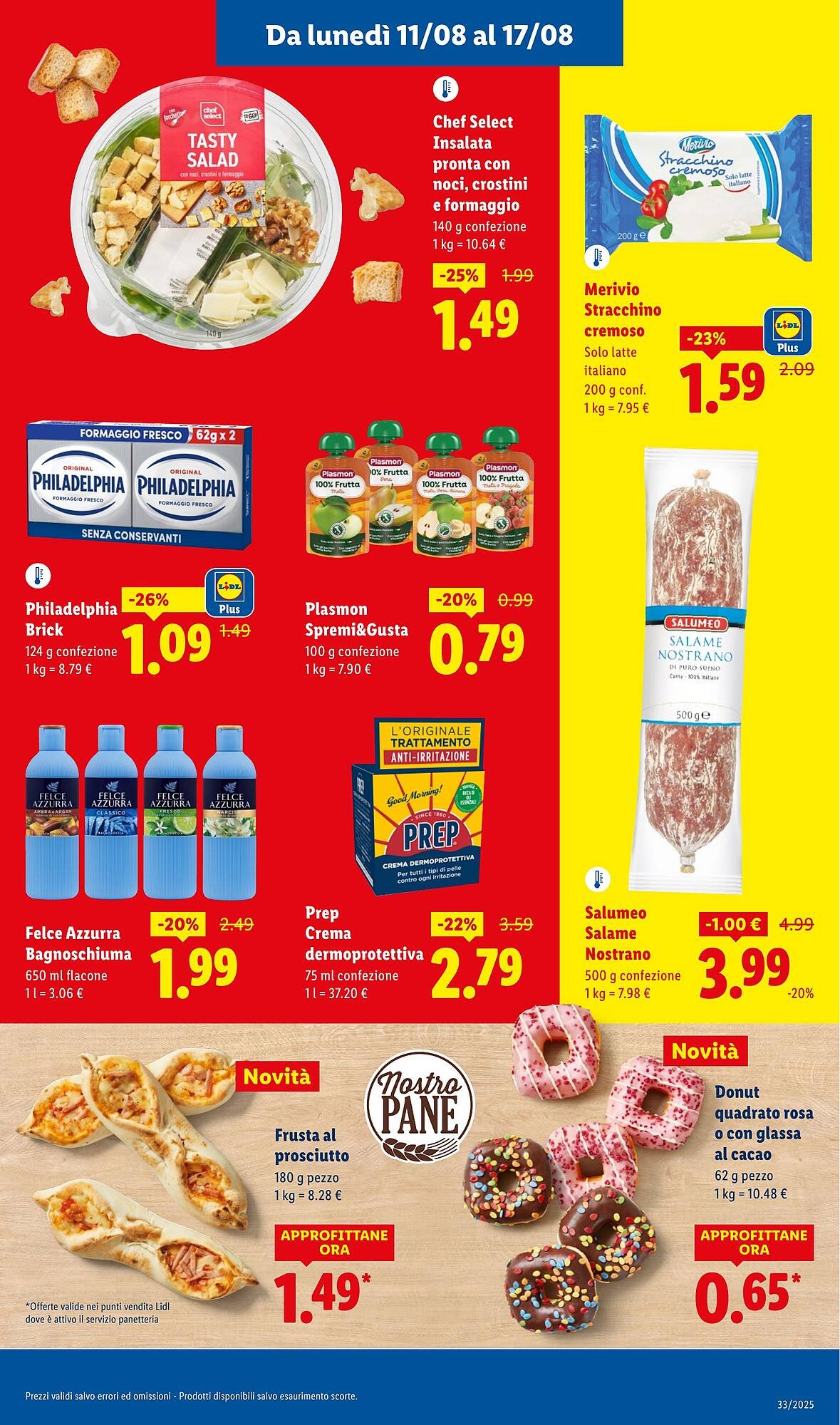 Volantino Lidl (2025-08-11 - 2025-08-17)