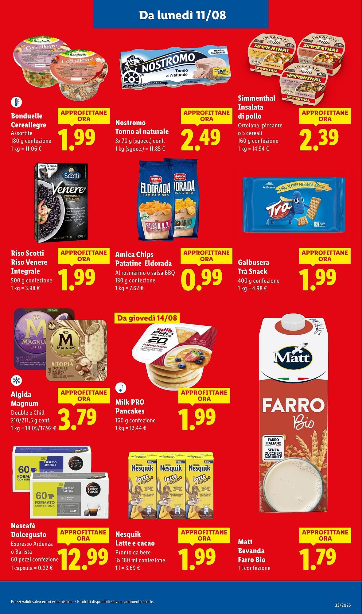 Volantino Lidl (2025-08-11 - 2025-08-17)