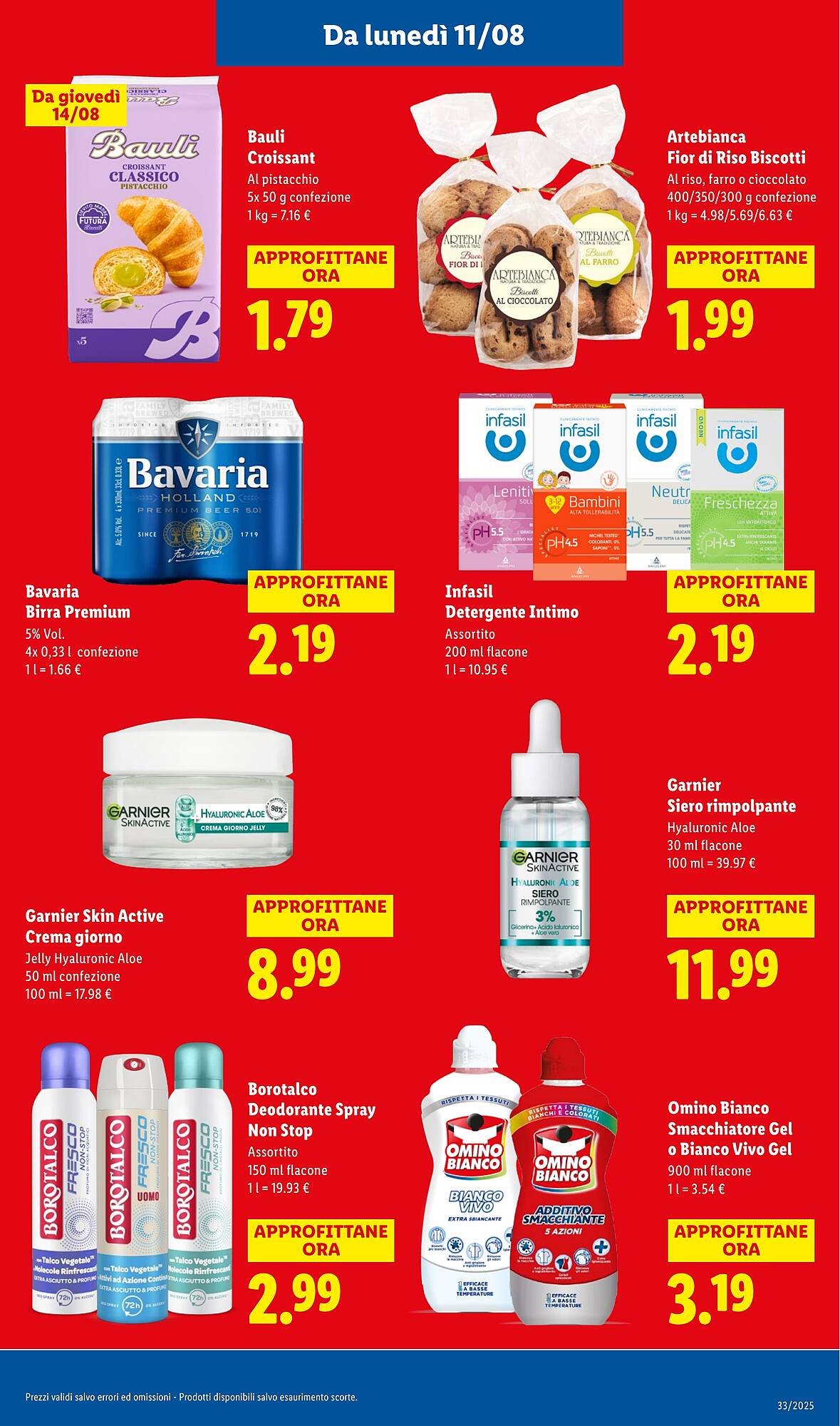 Volantino Lidl (2025-08-11 - 2025-08-17)