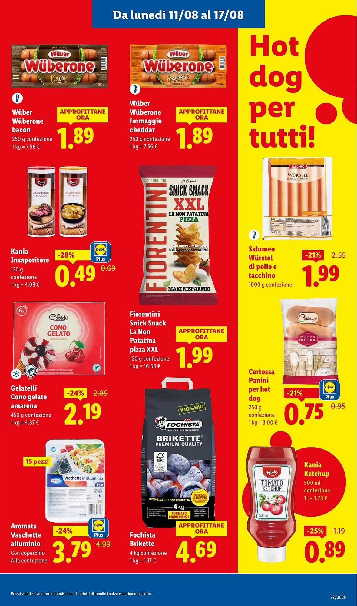 Volantino Lidl (2025-08-11 - 2025-08-17)
