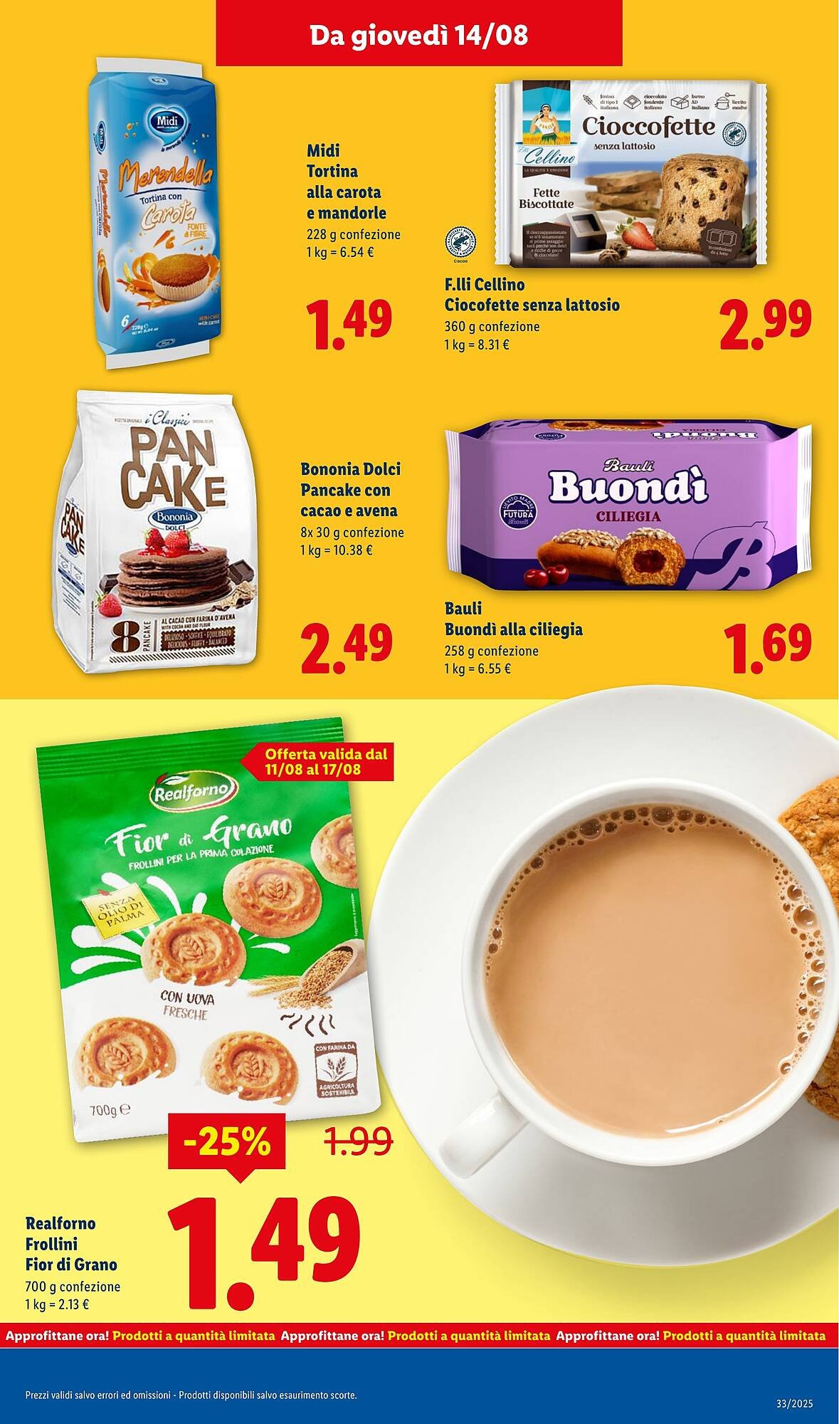 Volantino Lidl (2025-08-11 - 2025-08-17)