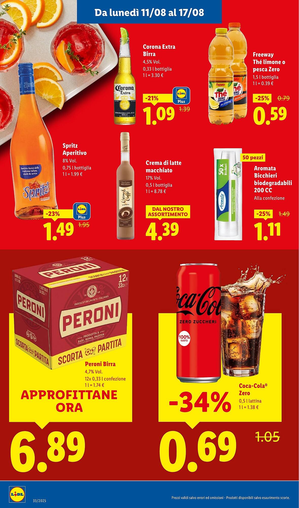 Volantino Lidl (2025-08-11 - 2025-08-17)
