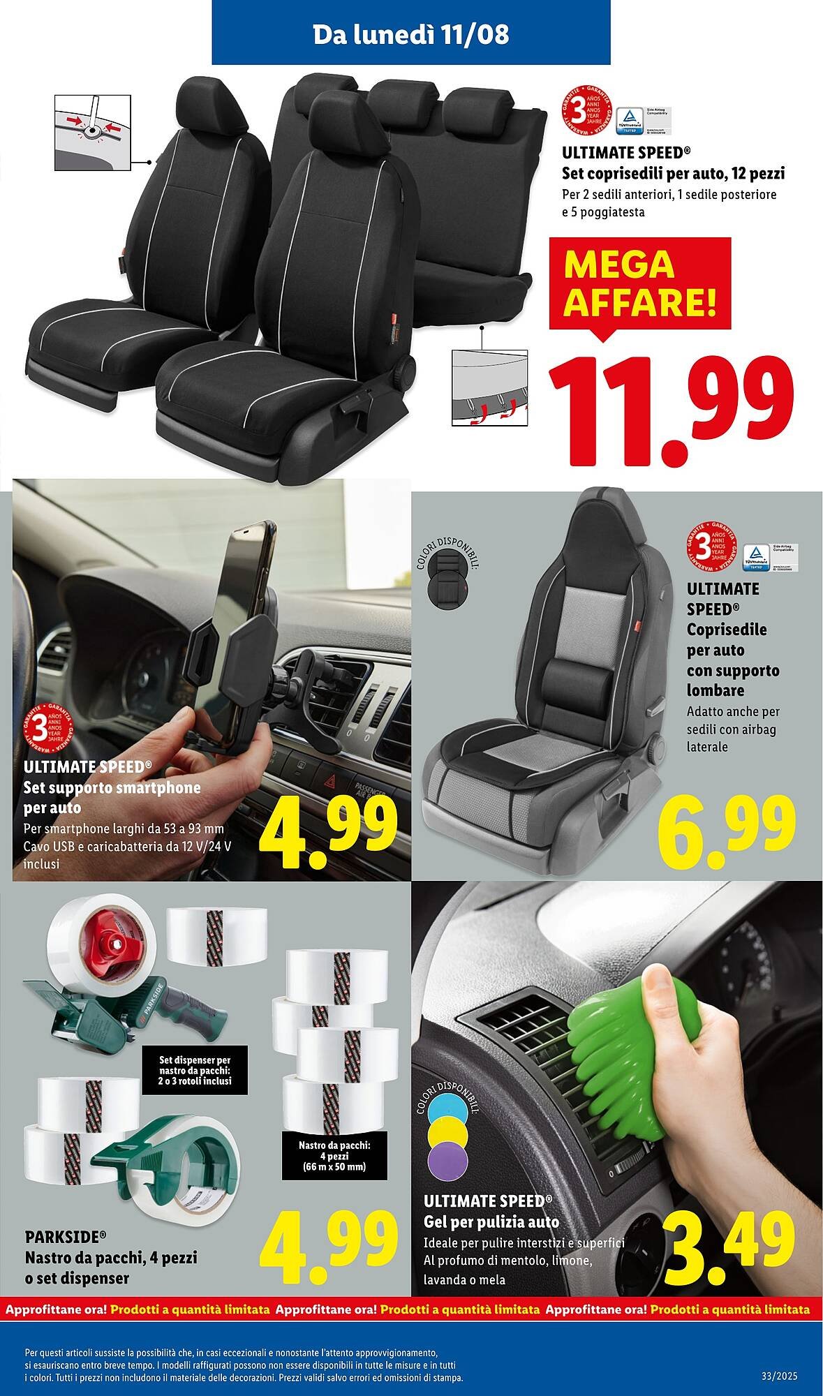 Volantino Lidl (2025-08-11 - 2025-08-17)