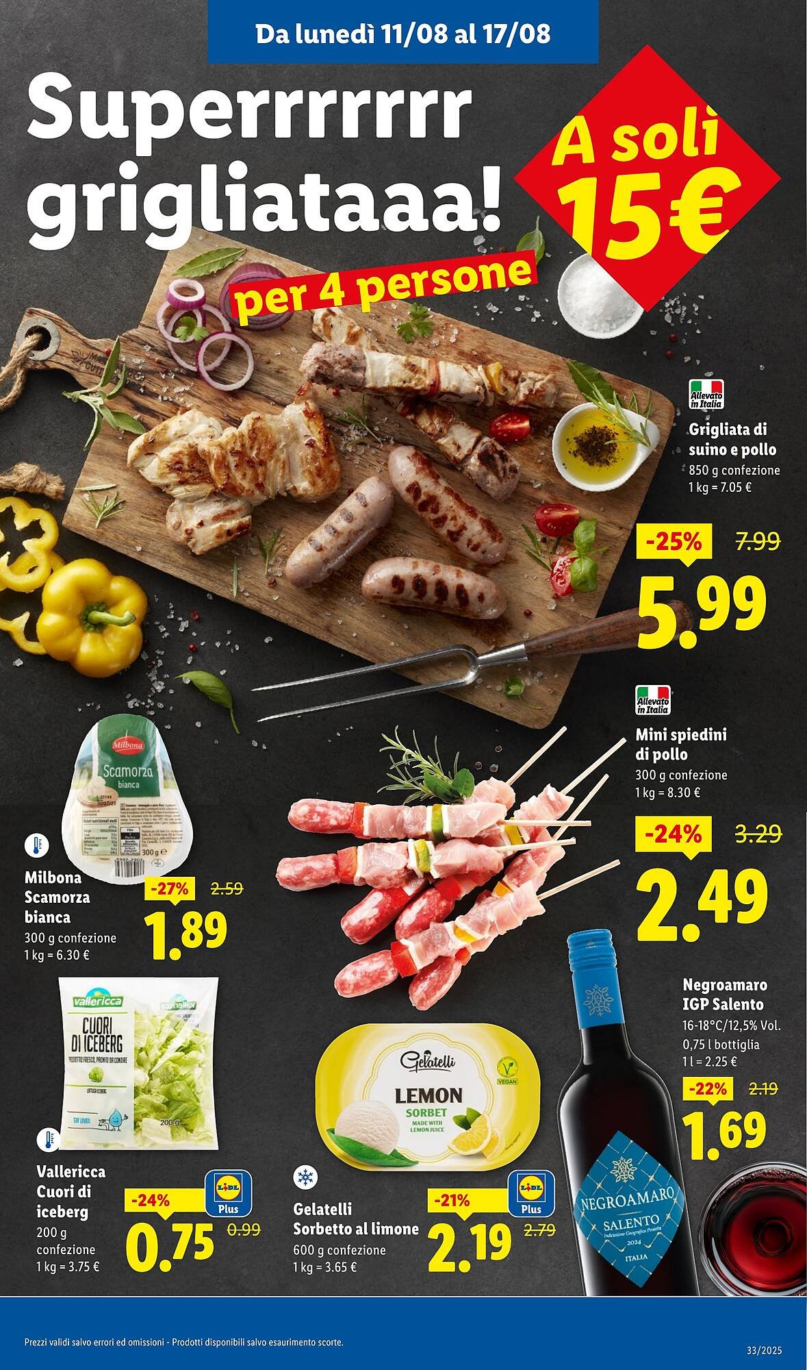 Volantino Lidl (2025-08-11 - 2025-08-17)