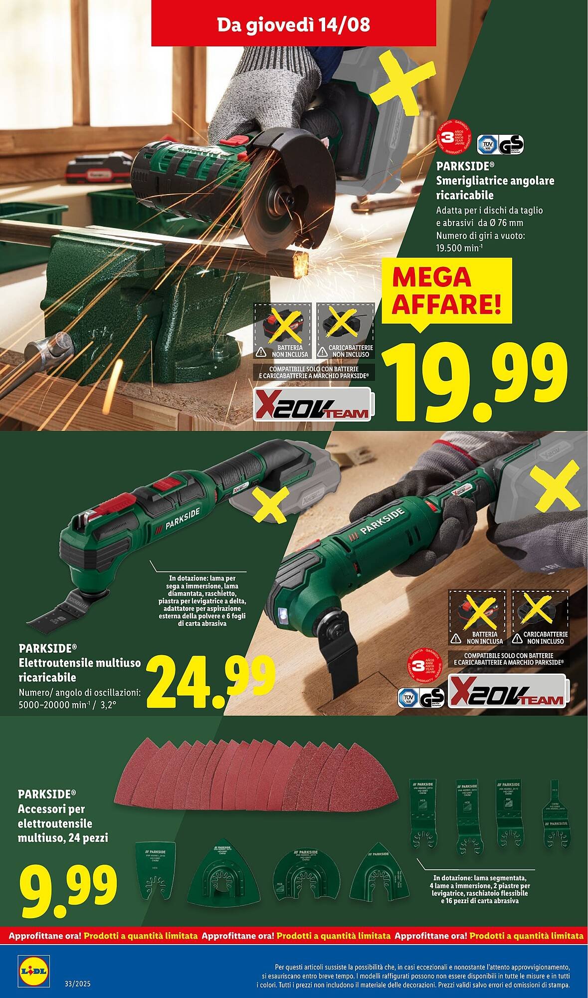 Volantino Lidl (2025-08-11 - 2025-08-17)