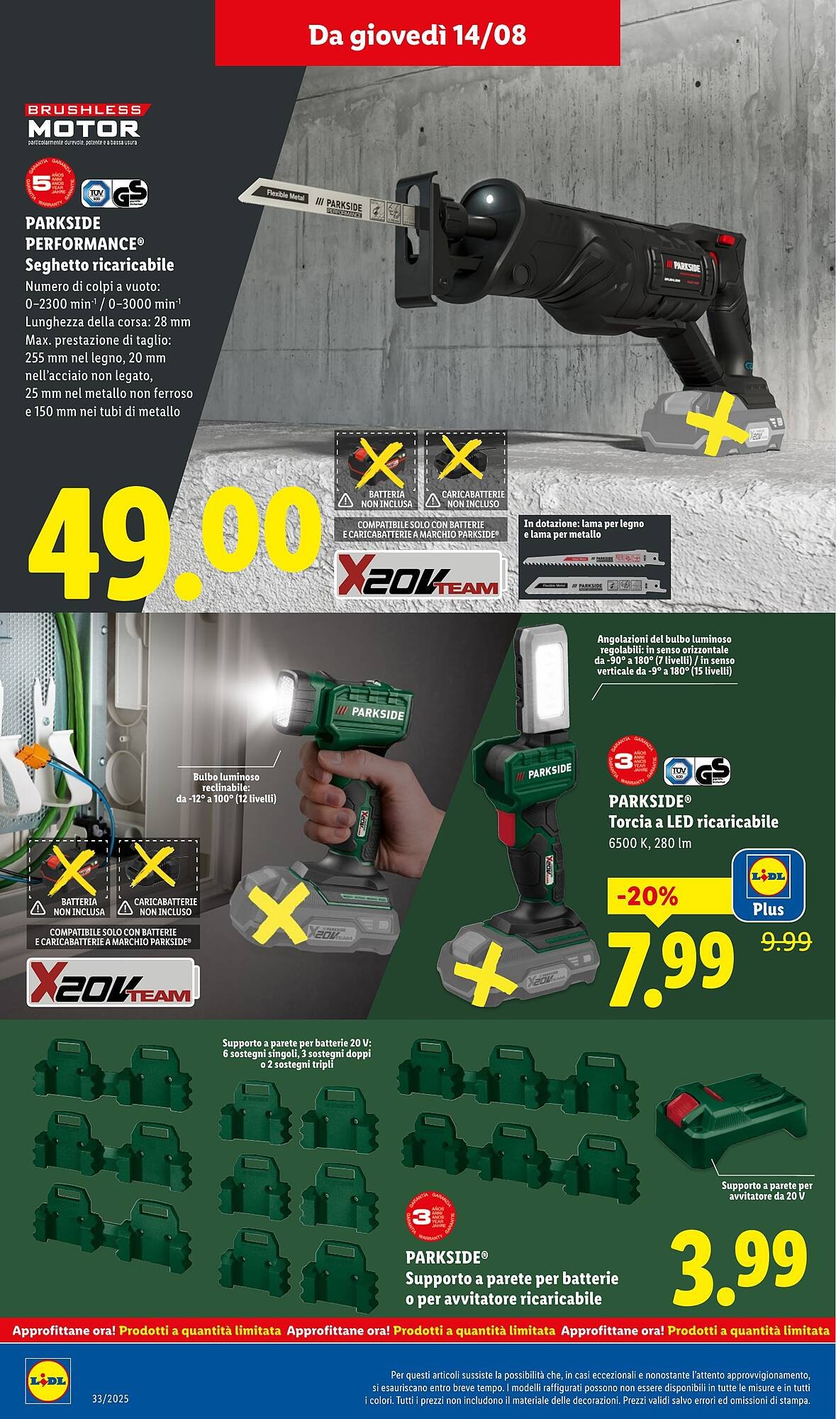 Volantino Lidl (2025-08-11 - 2025-08-17)