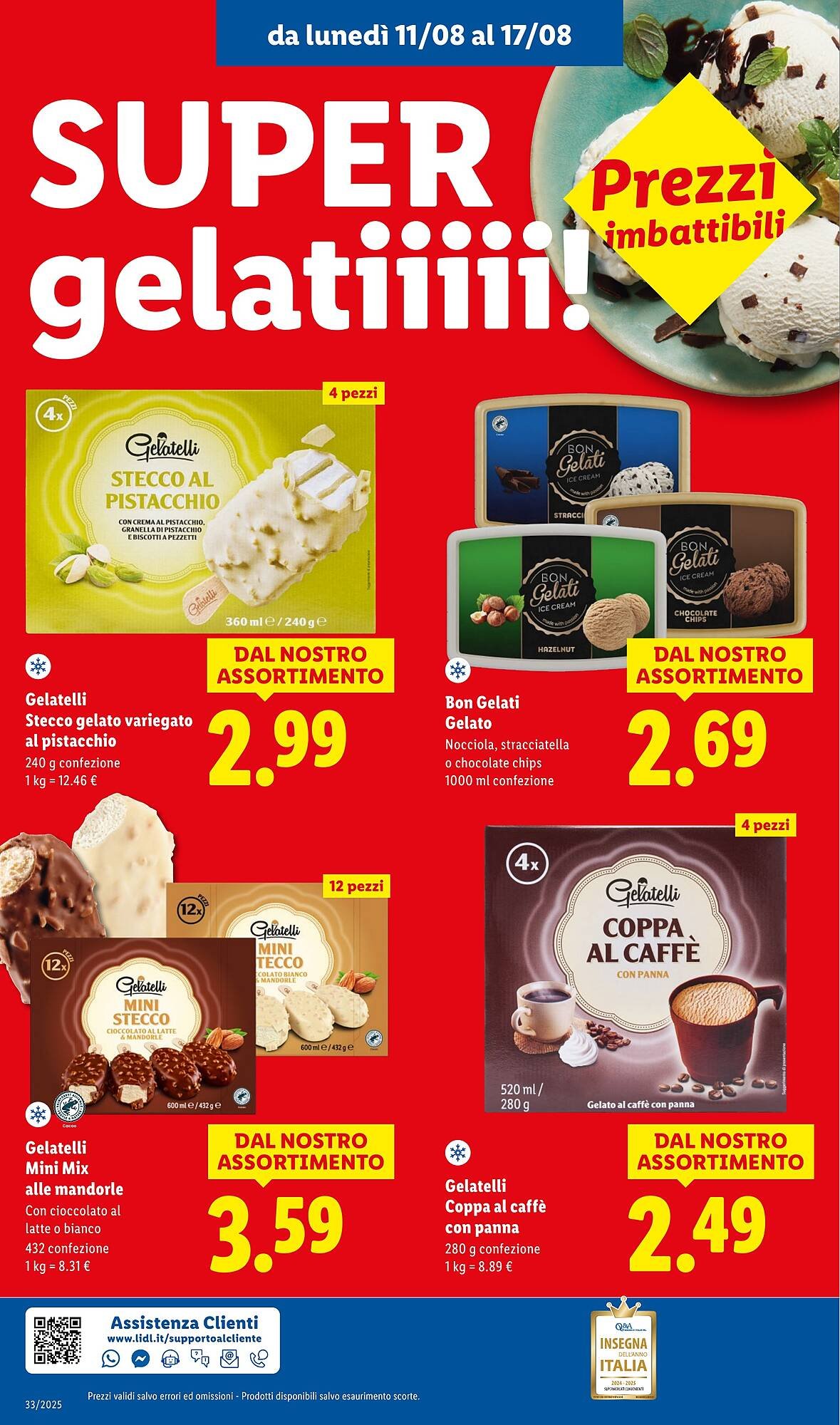 Volantino Lidl (2025-08-11 - 2025-08-17)
