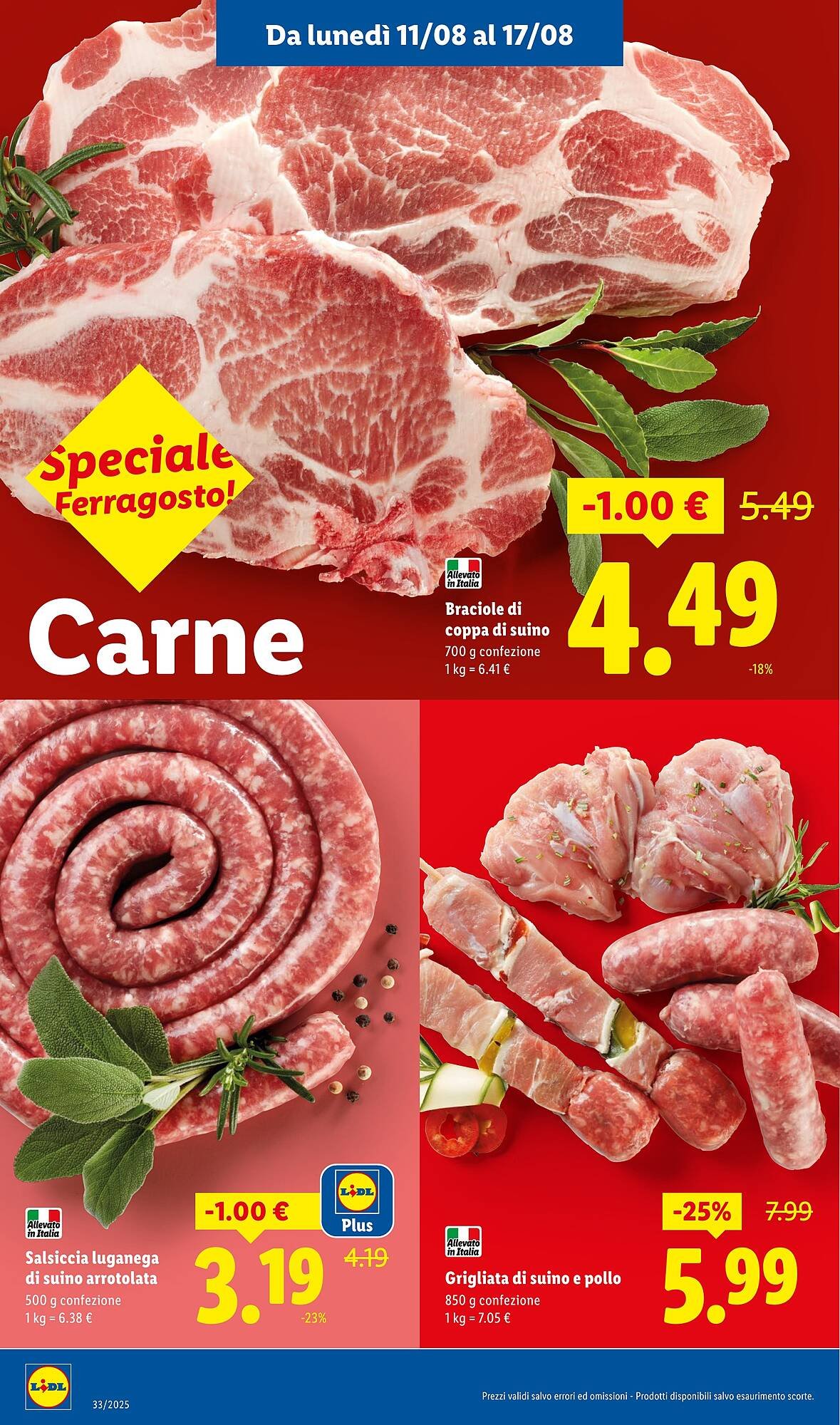 Volantino Lidl (2025-08-11 - 2025-08-17)