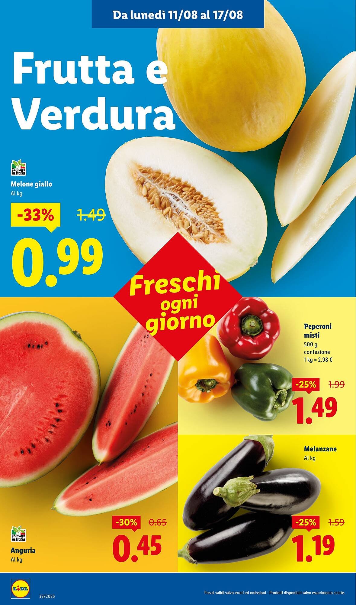 Volantino Lidl (2025-08-11 - 2025-08-17)