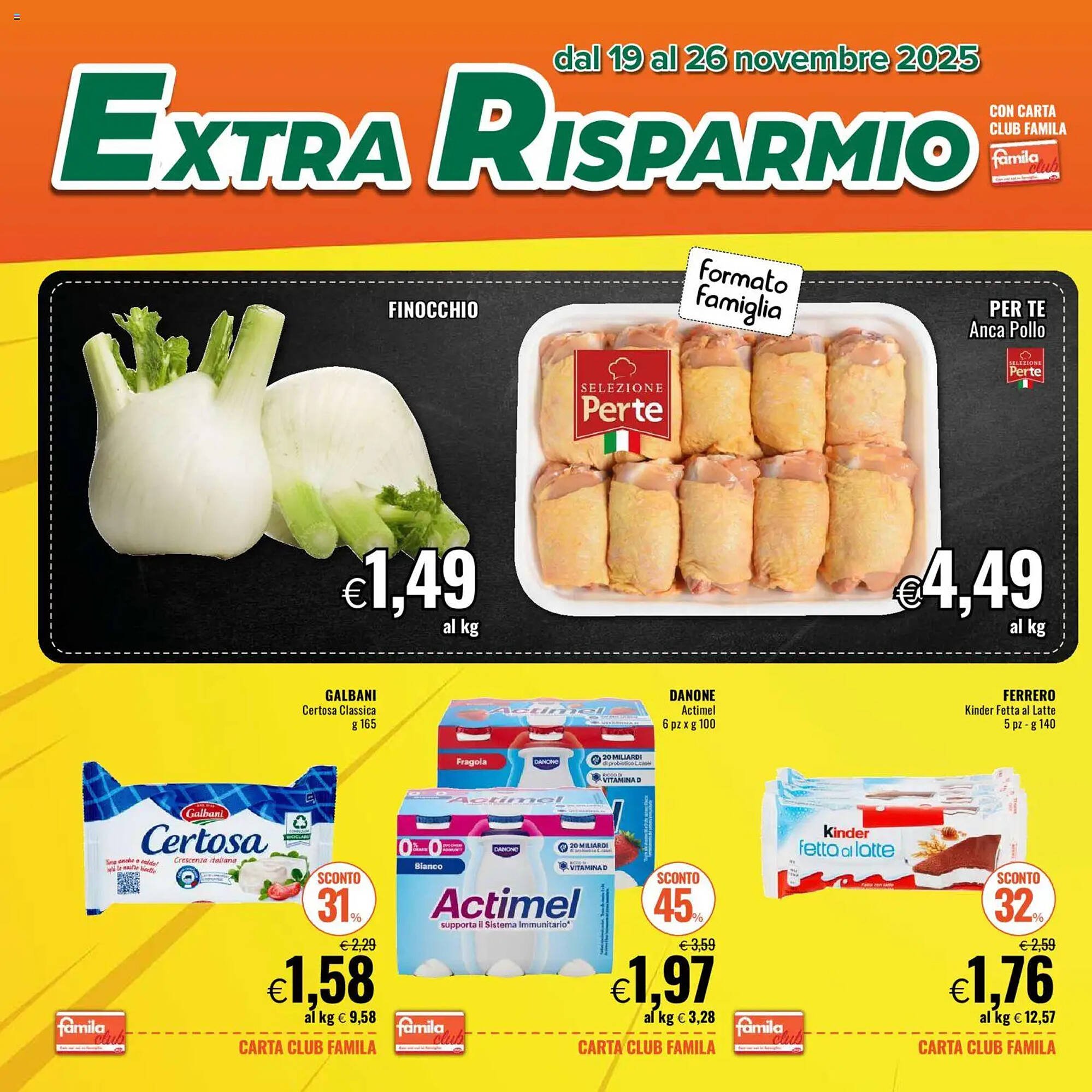 Volantino Famila (2025-11-19 - 2025-11-26)