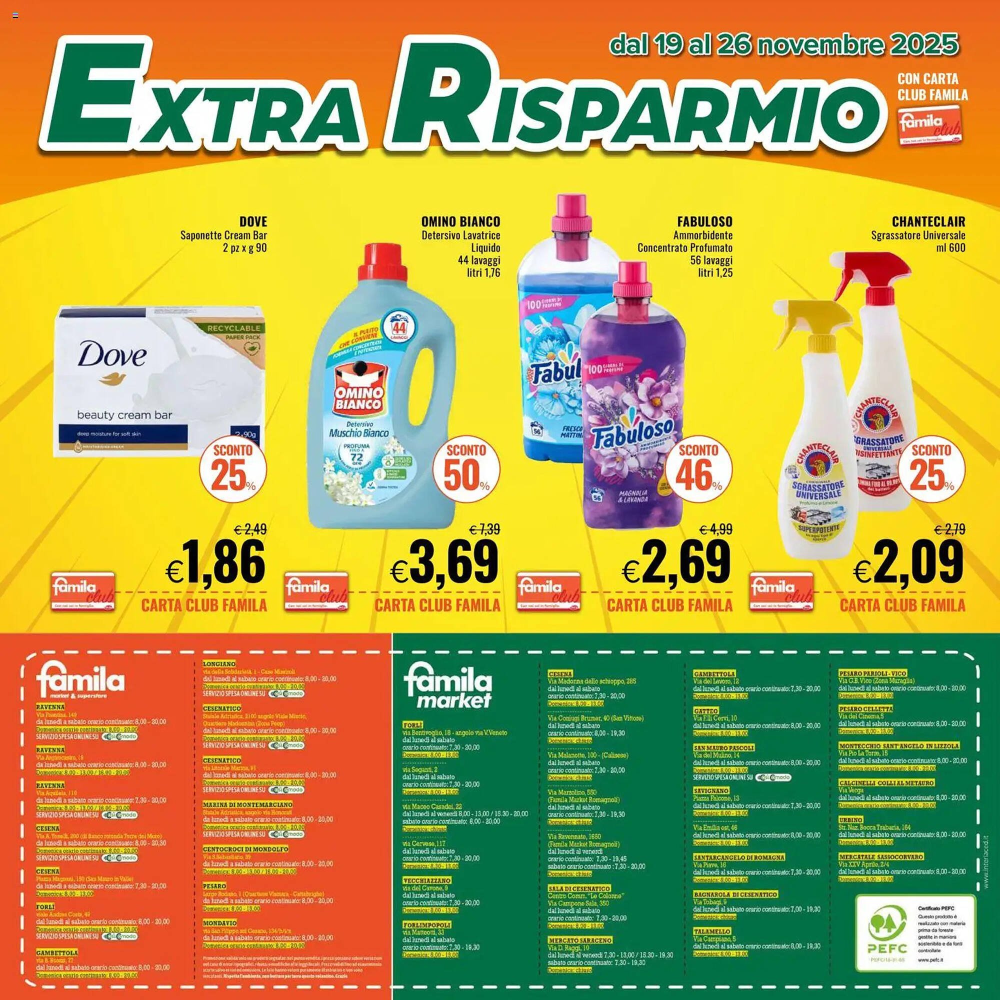 Volantino Famila (2025-11-19 - 2025-11-26)