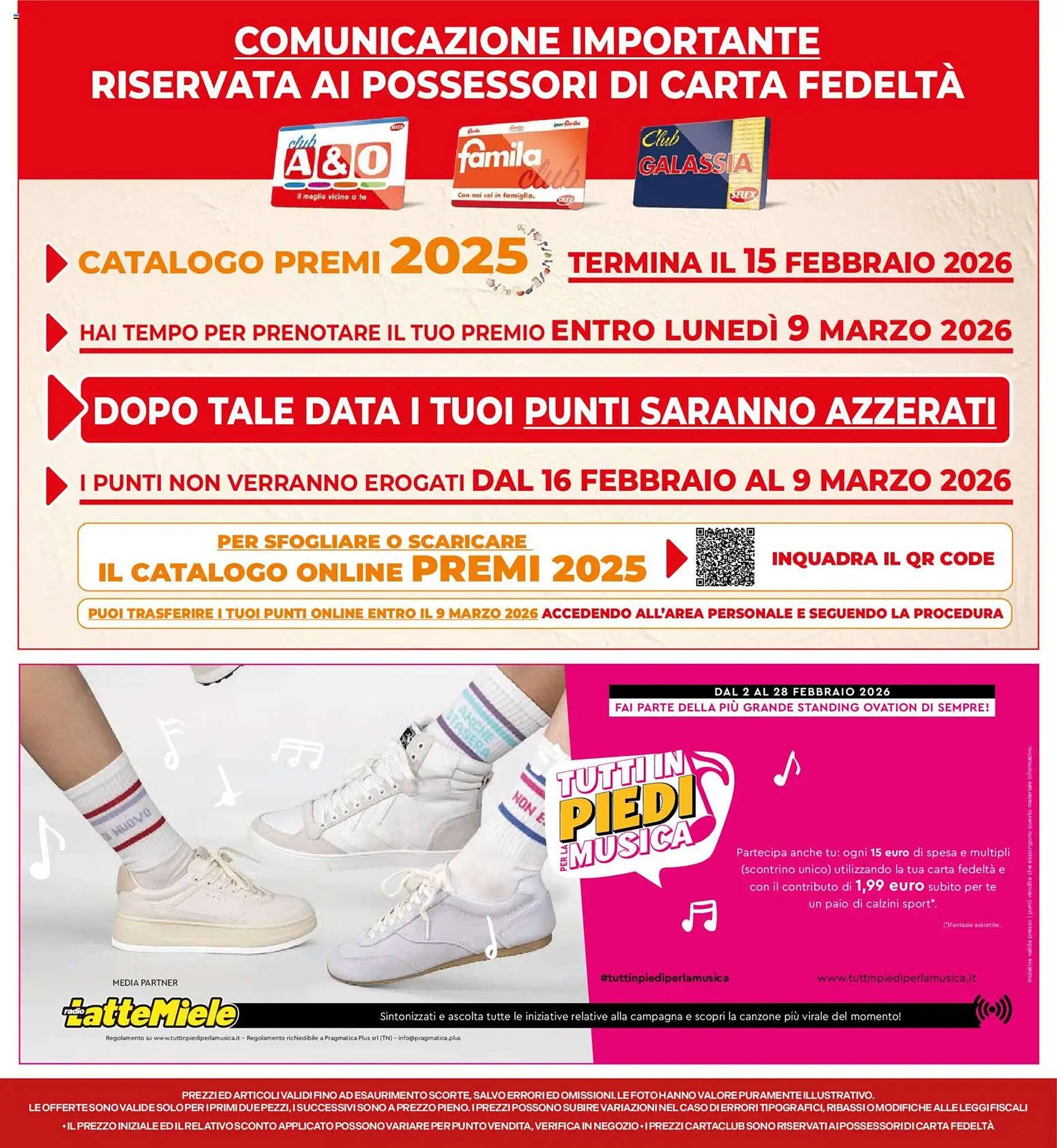 Volantino Galassia (2026-02-12 - 2026-02-25)