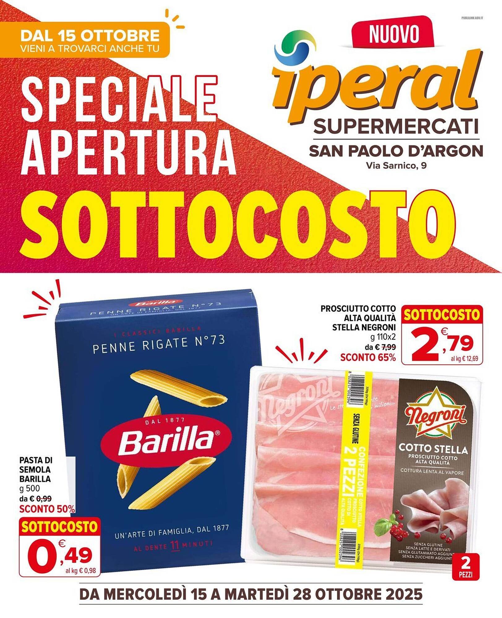 Volantino Iperal (2025-10-15 - 2025-10-28)