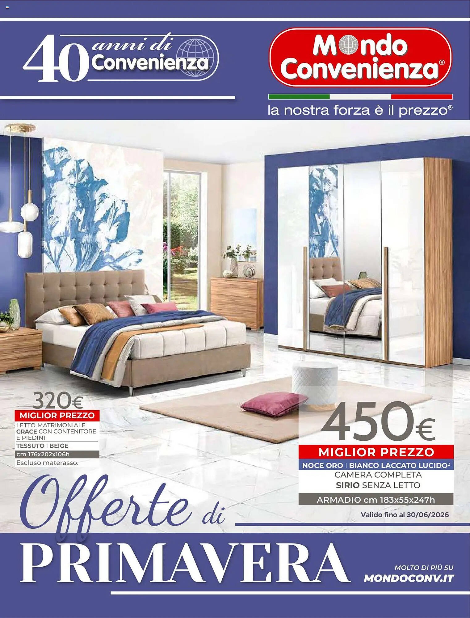 Volantino Mondo Convenienza (2026-04-01 - 2026-06-30)