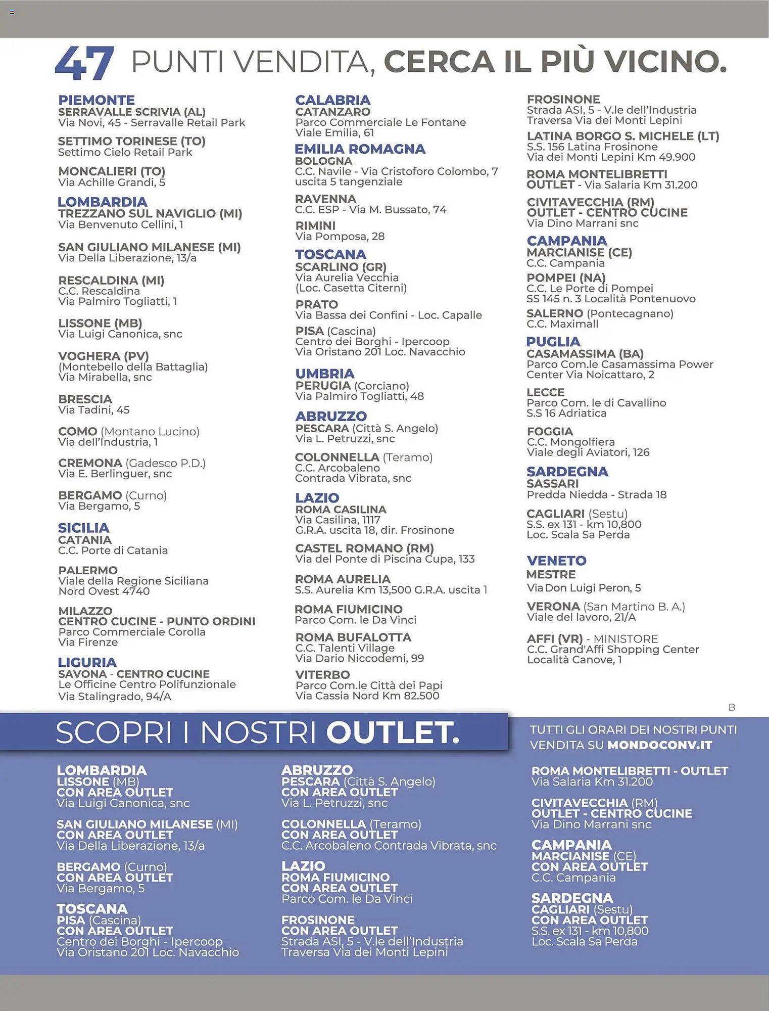 Volantino Mondo Convenienza (2026-04-01 - 2026-06-30)