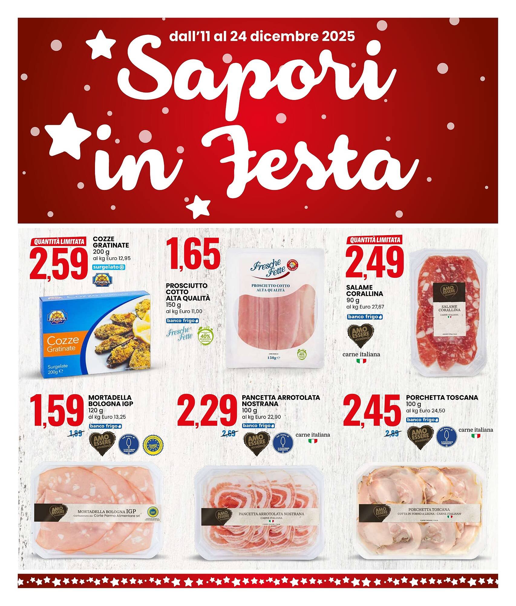 Volantino Eurospin (2025-12-11 - 2025-12-24)