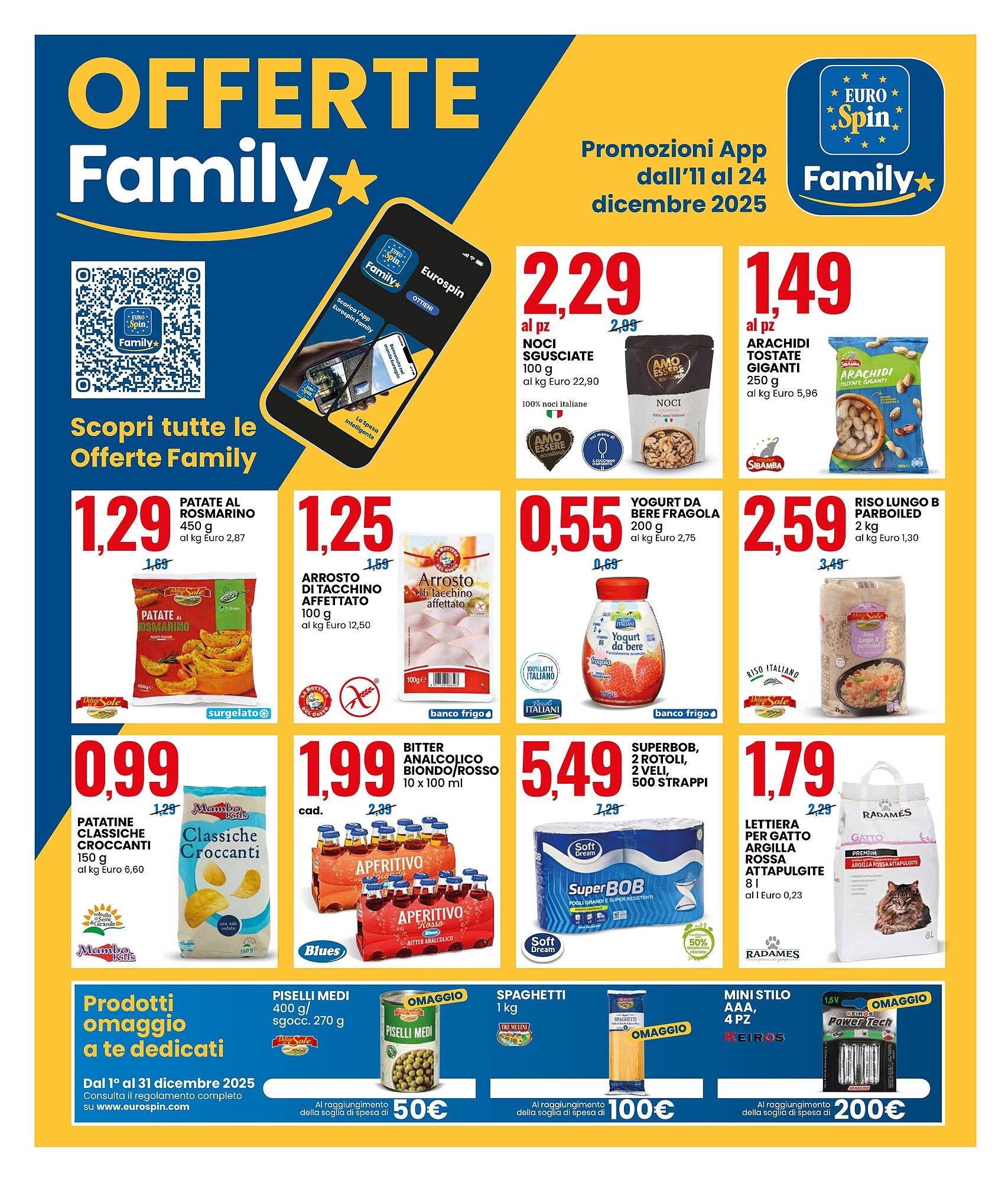 Volantino Eurospin (2025-12-11 - 2025-12-24)