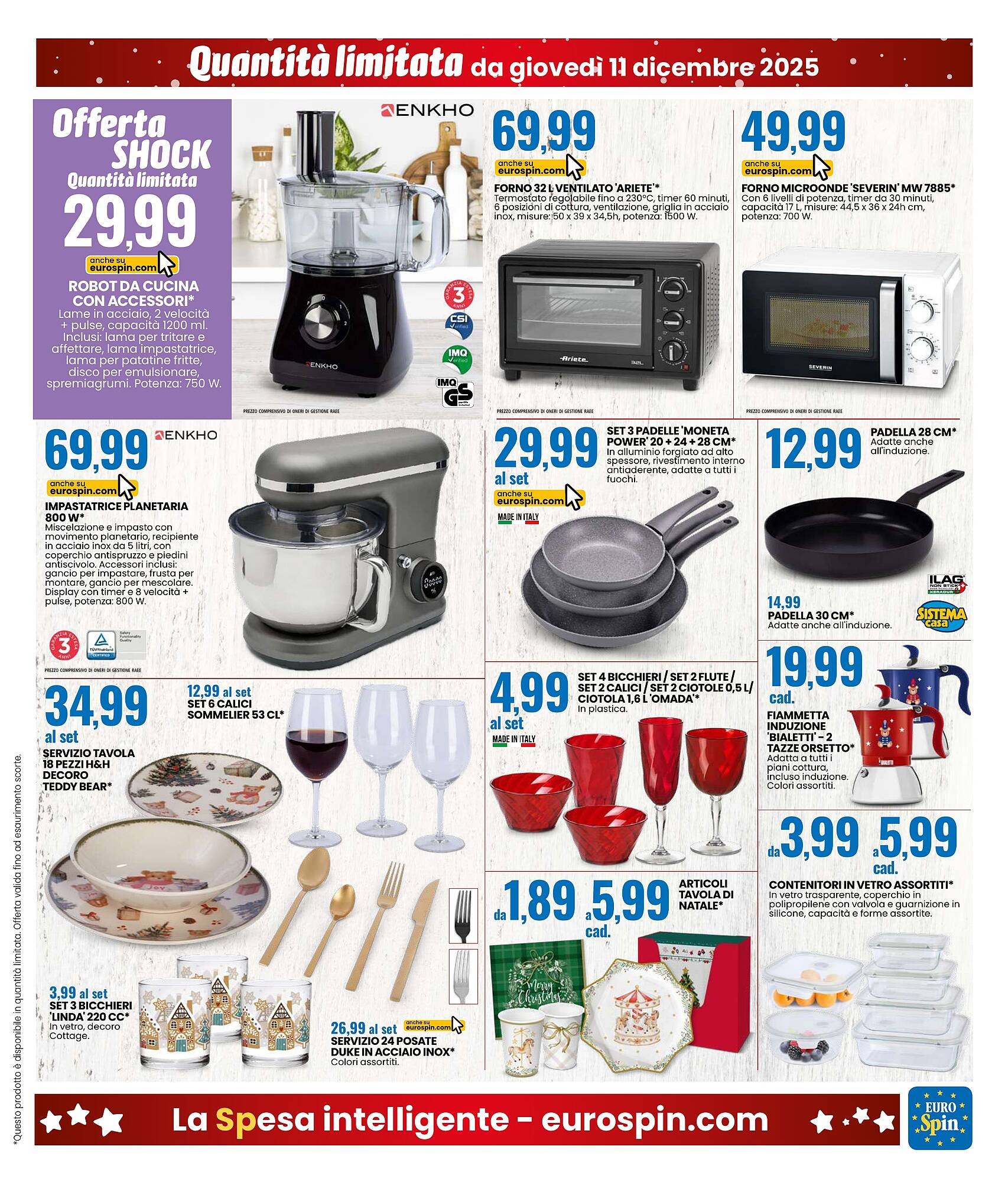 Volantino Eurospin (2025-12-11 - 2025-12-24)