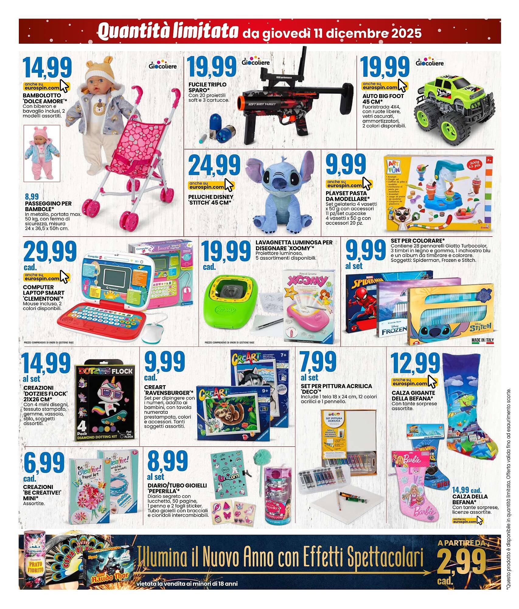 Volantino Eurospin (2025-12-11 - 2025-12-24)