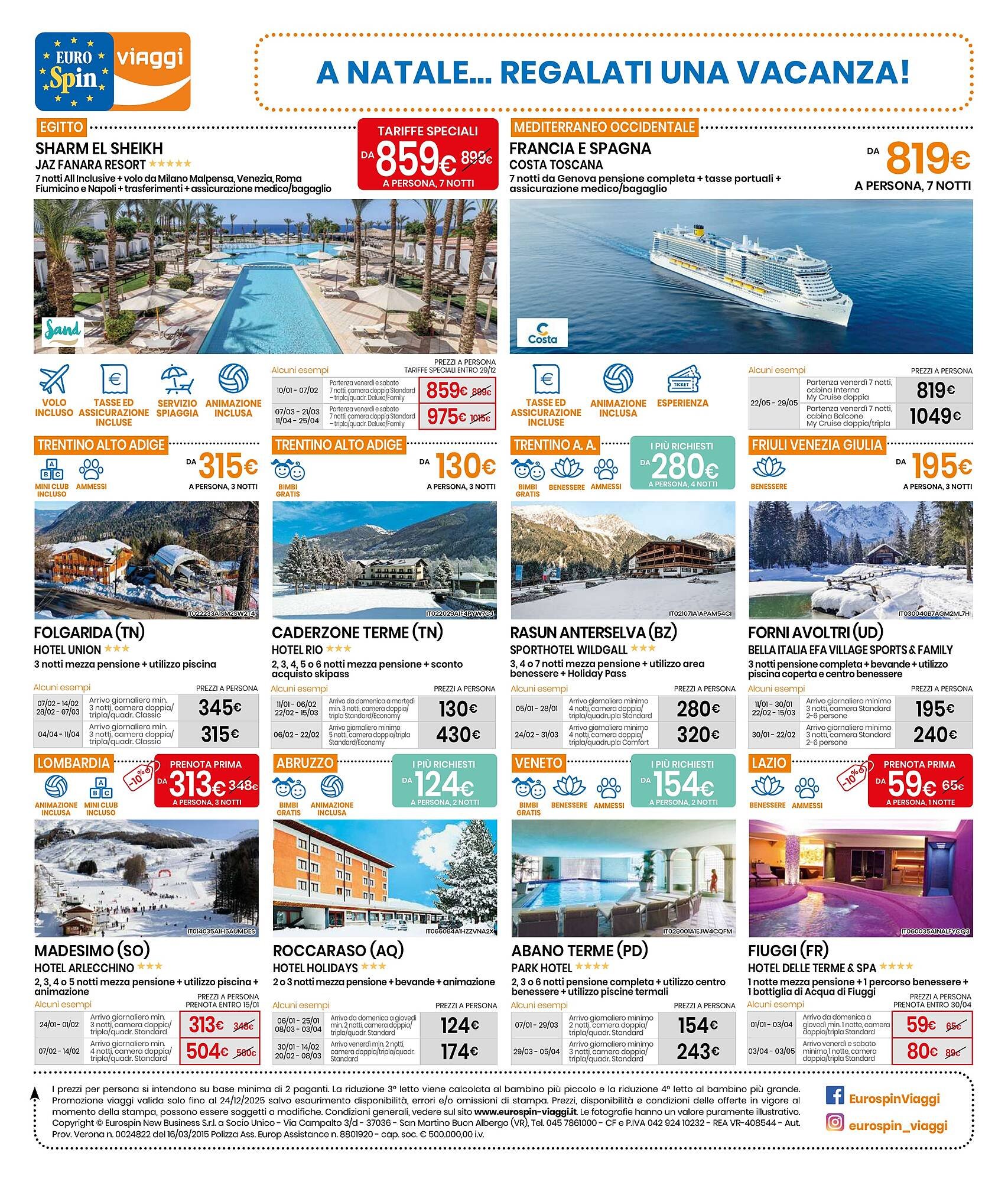 Volantino Eurospin (2025-12-11 - 2025-12-24)