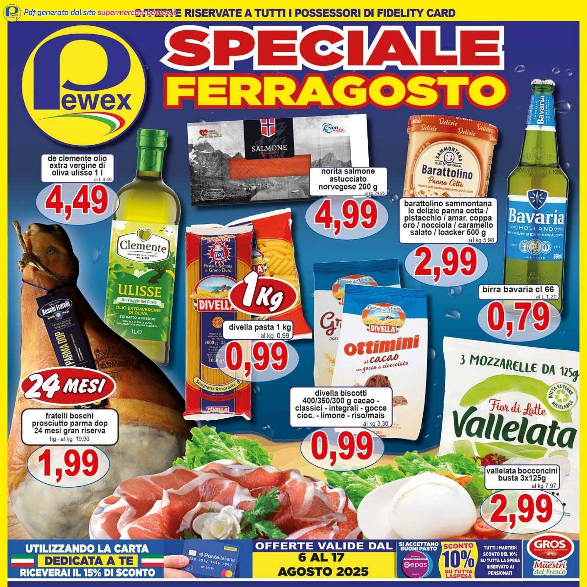 Volantino Pewex (2025-08-06 - 2025-08-17)