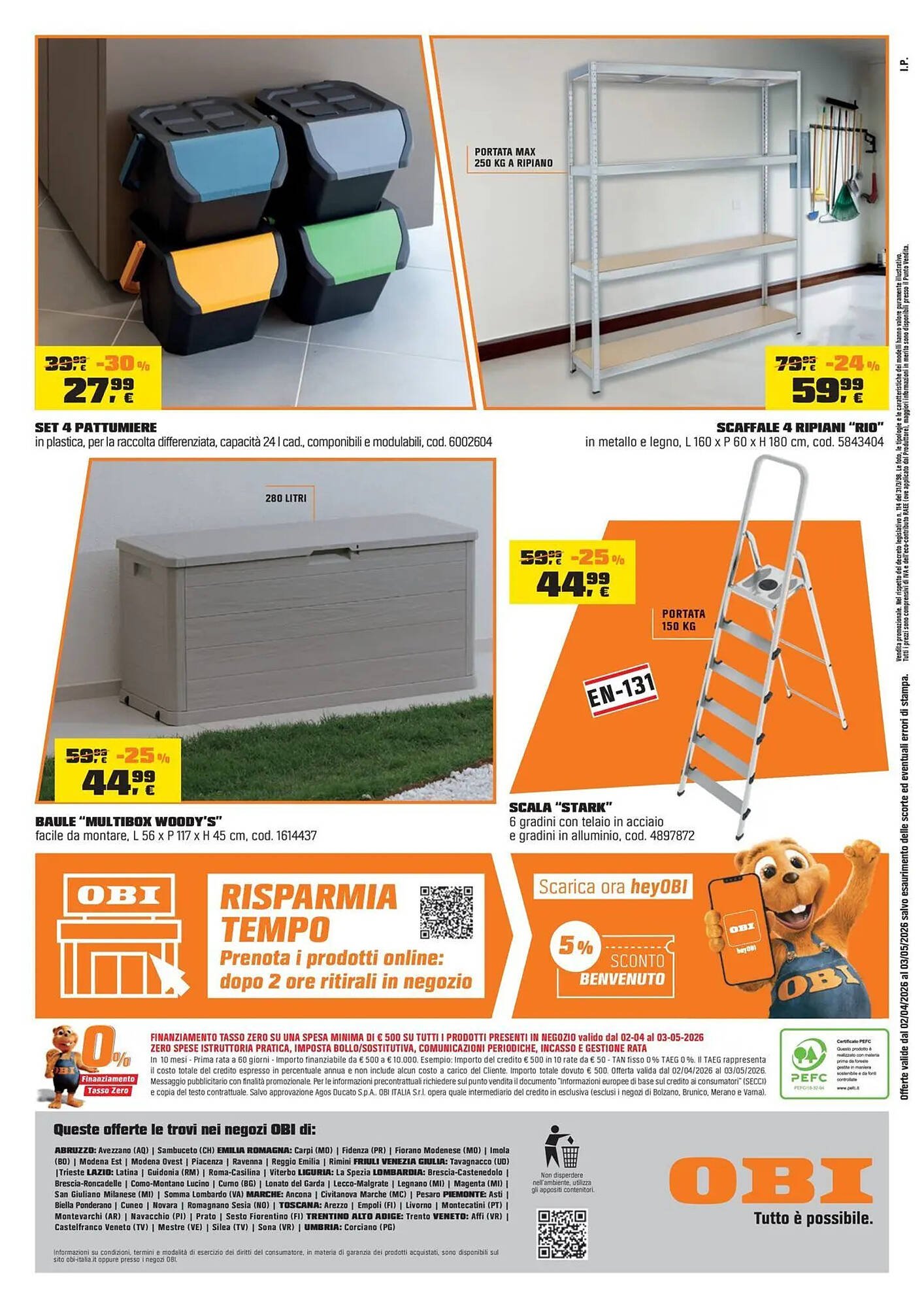 Volantino OBI (2026-04-03 - 2026-05-03)