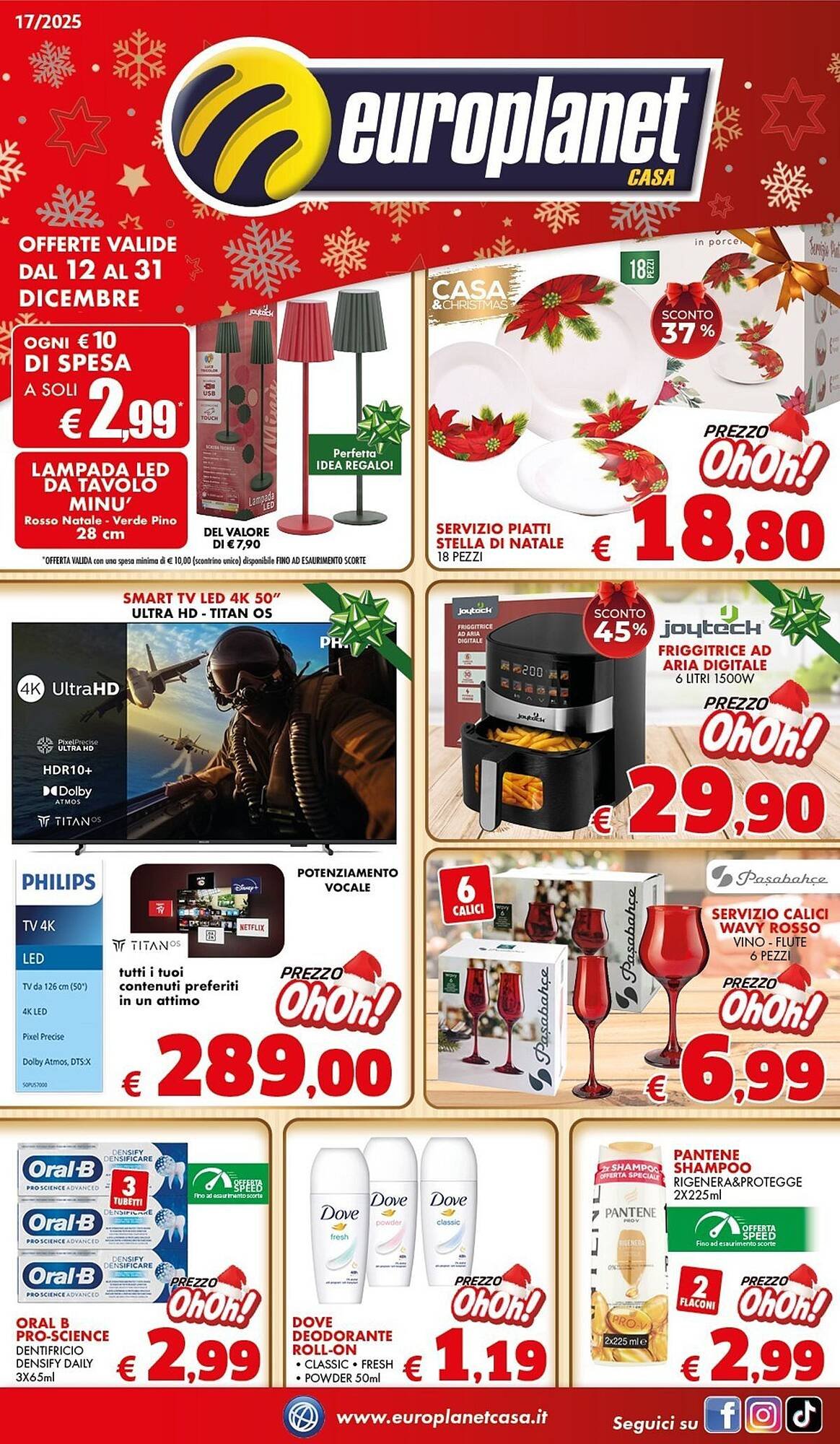 Volantino Europlanet Casa (2025-12-12 - 2025-12-31)