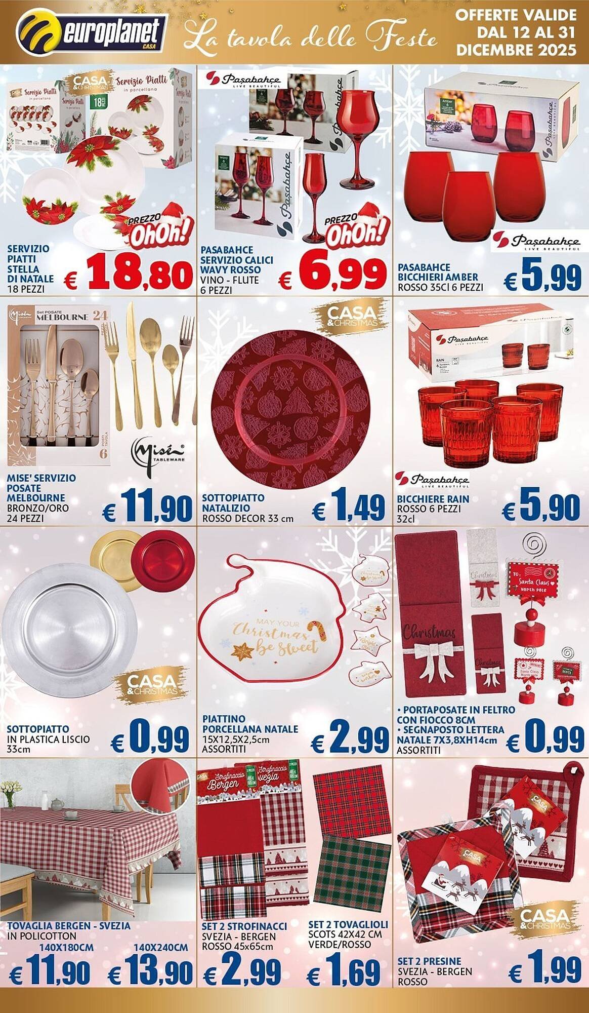 Volantino Europlanet Casa (2025-12-12 - 2025-12-31)