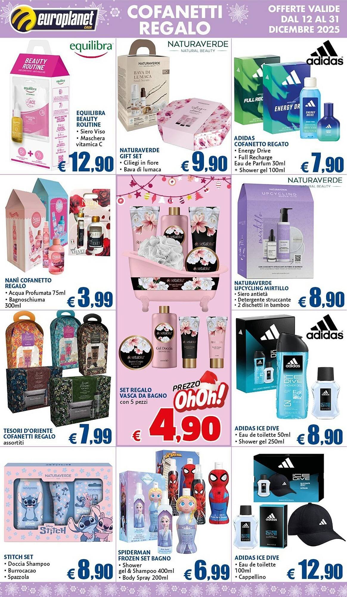 Volantino Europlanet Casa (2025-12-12 - 2025-12-31)