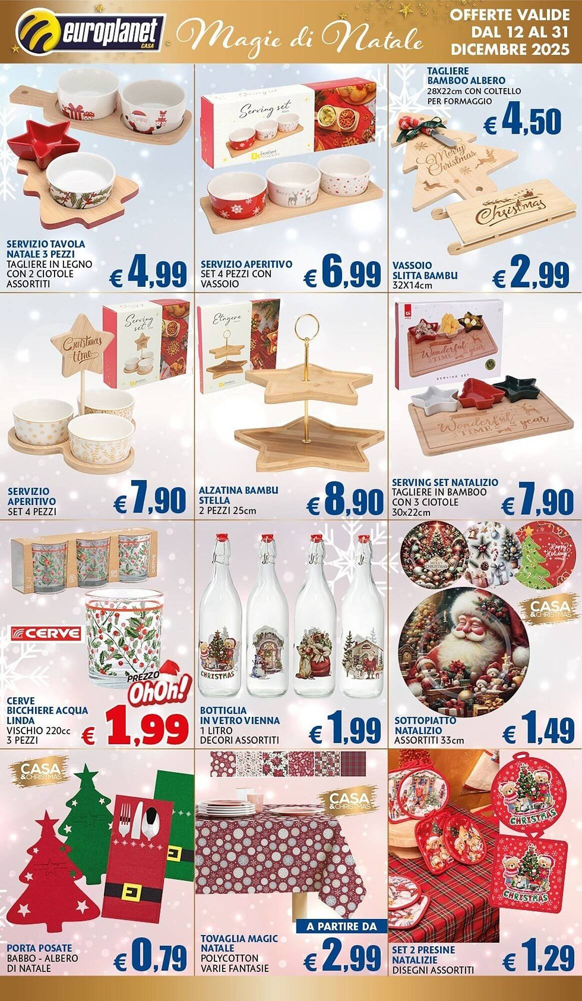 Volantino Europlanet Casa (2025-12-12 - 2025-12-31)