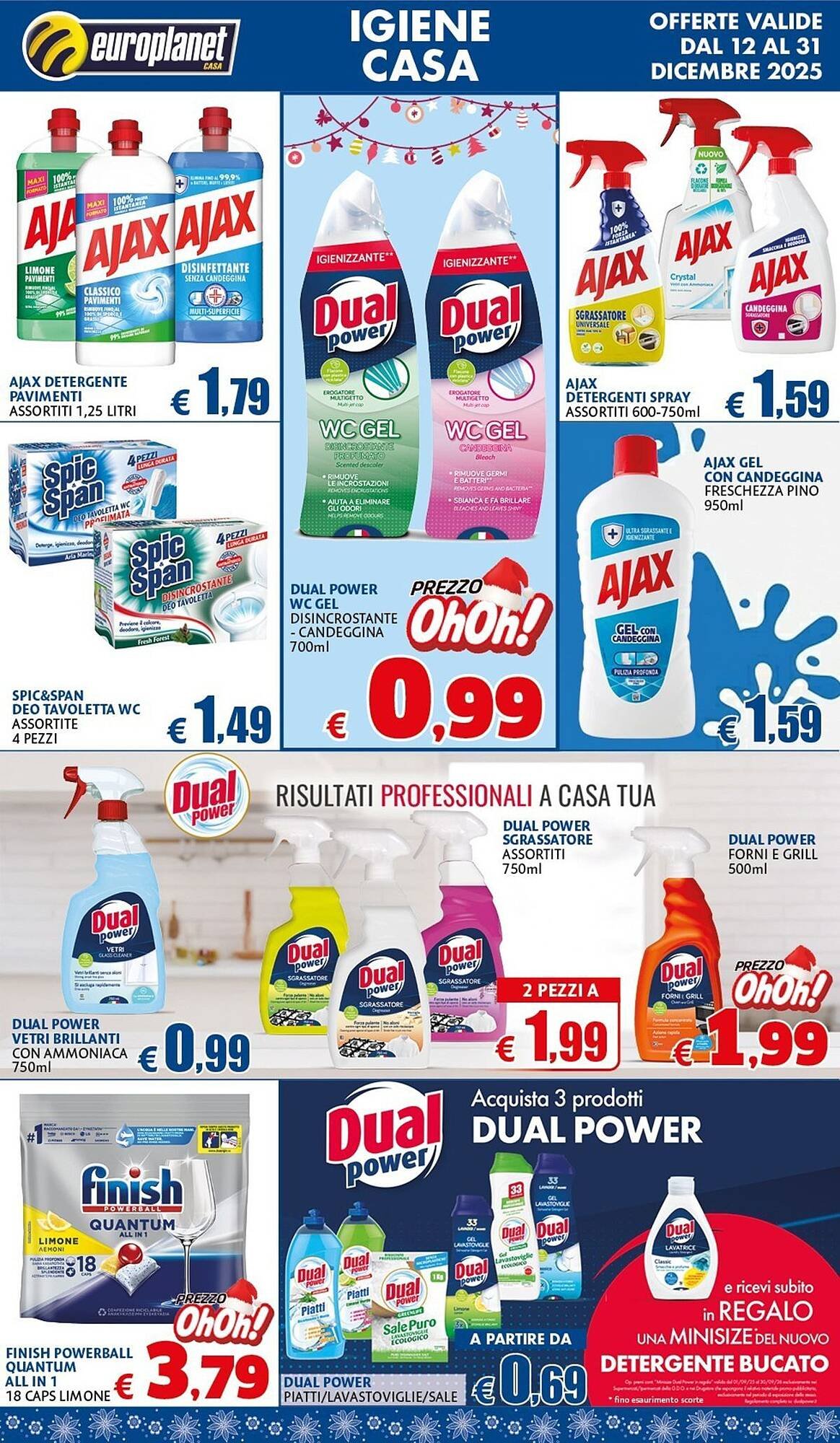 Volantino Europlanet Casa (2025-12-12 - 2025-12-31)