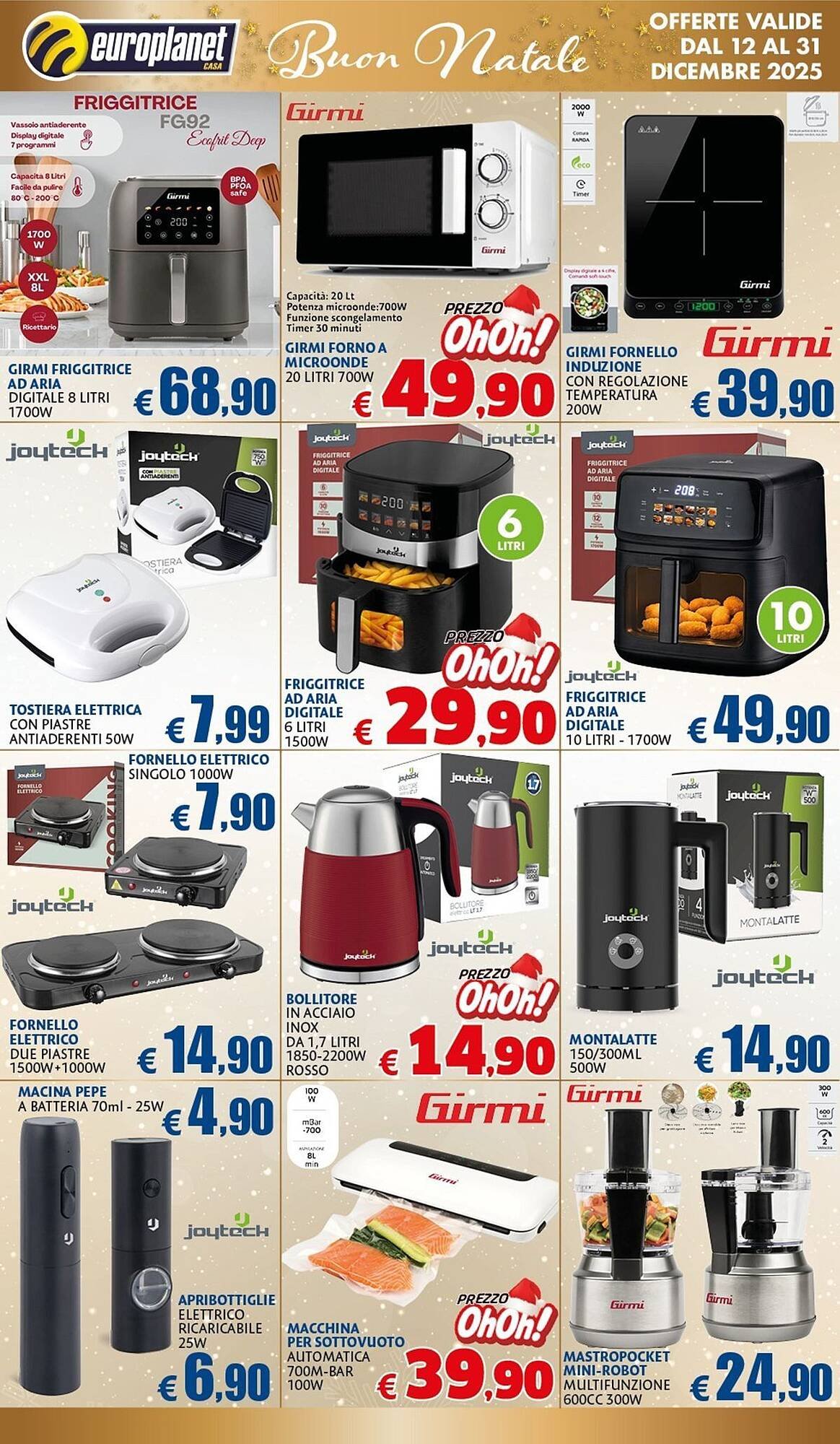 Volantino Europlanet Casa (2025-12-12 - 2025-12-31)