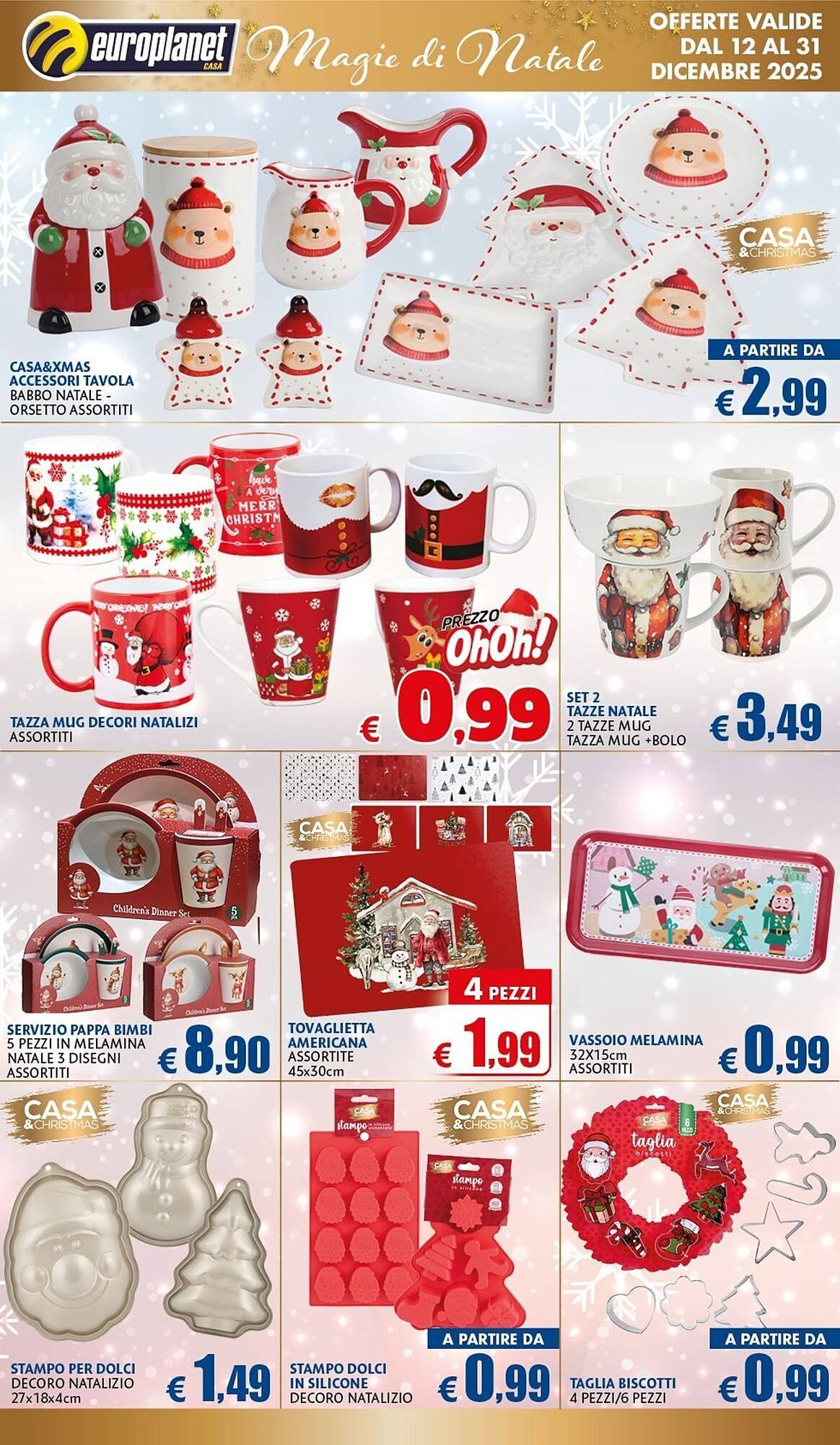 Volantino Europlanet Casa (2025-12-12 - 2025-12-31)