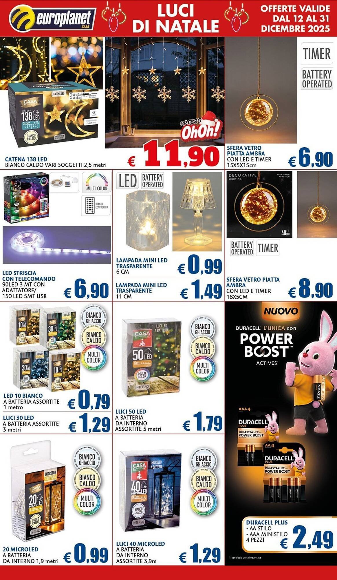 Volantino Europlanet Casa (2025-12-12 - 2025-12-31)