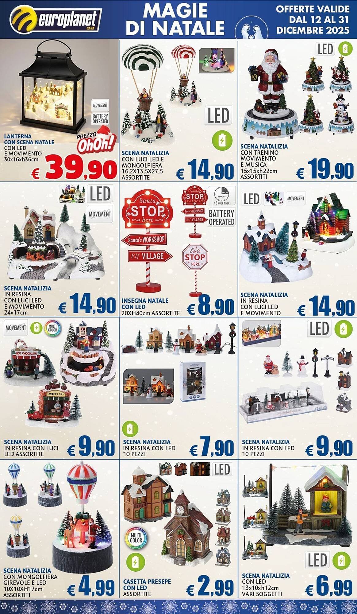Volantino Europlanet Casa (2025-12-12 - 2025-12-31)