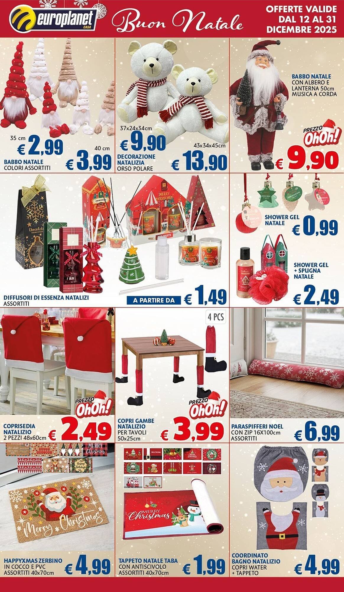 Volantino Europlanet Casa (2025-12-12 - 2025-12-31)