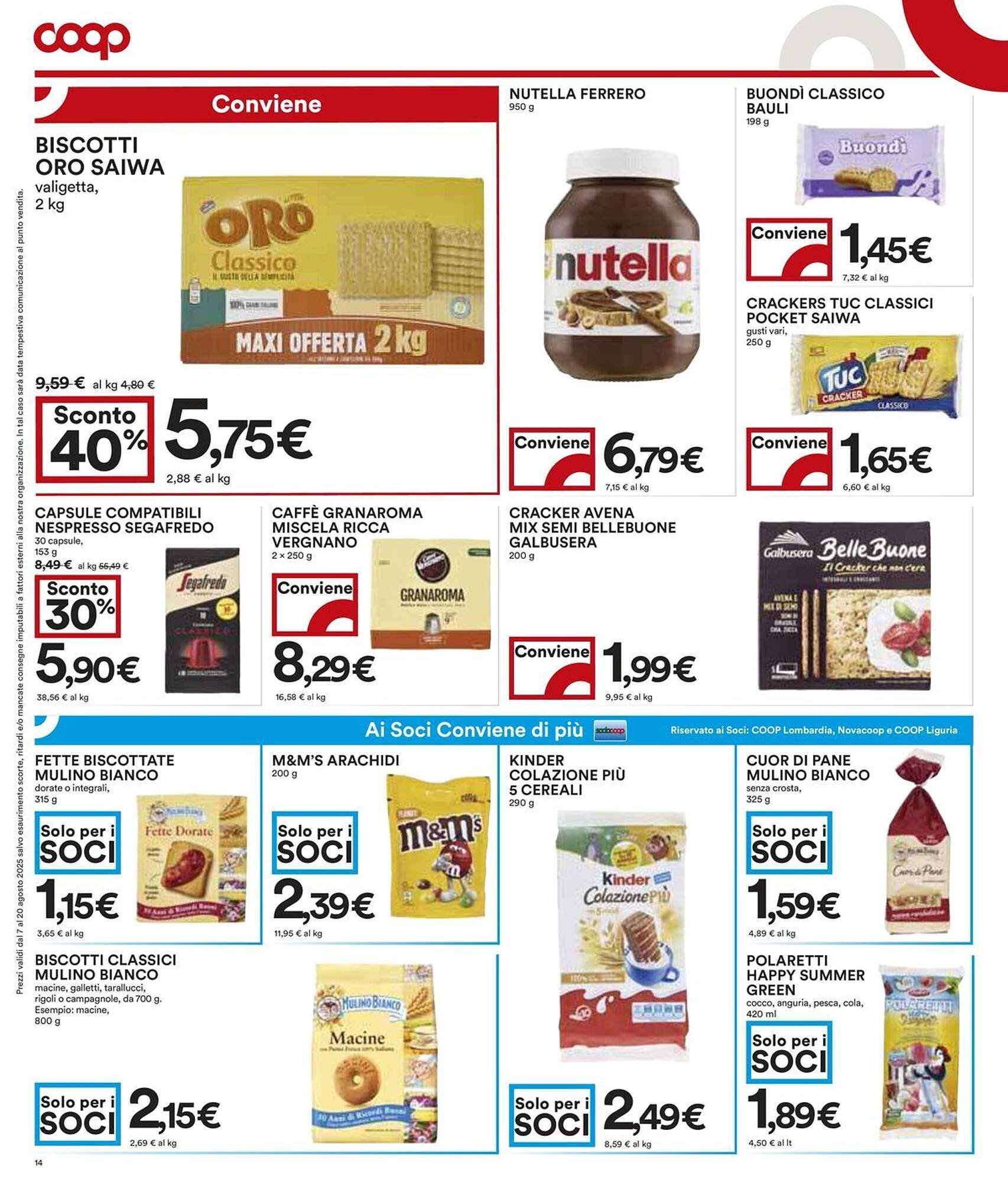 Volantino Coop (2025-08-07 - 2025-08-20)
