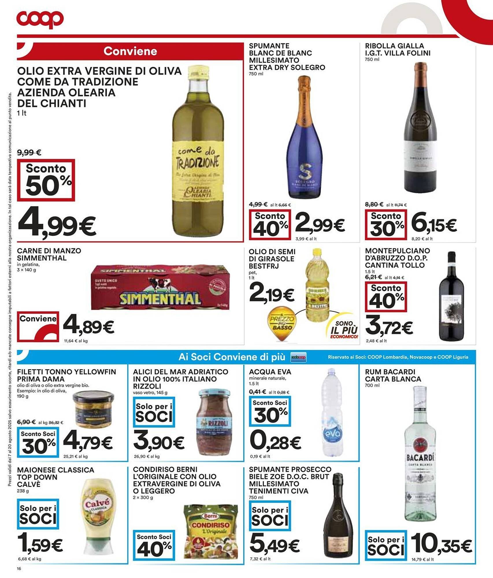 Volantino Coop (2025-08-07 - 2025-08-20)