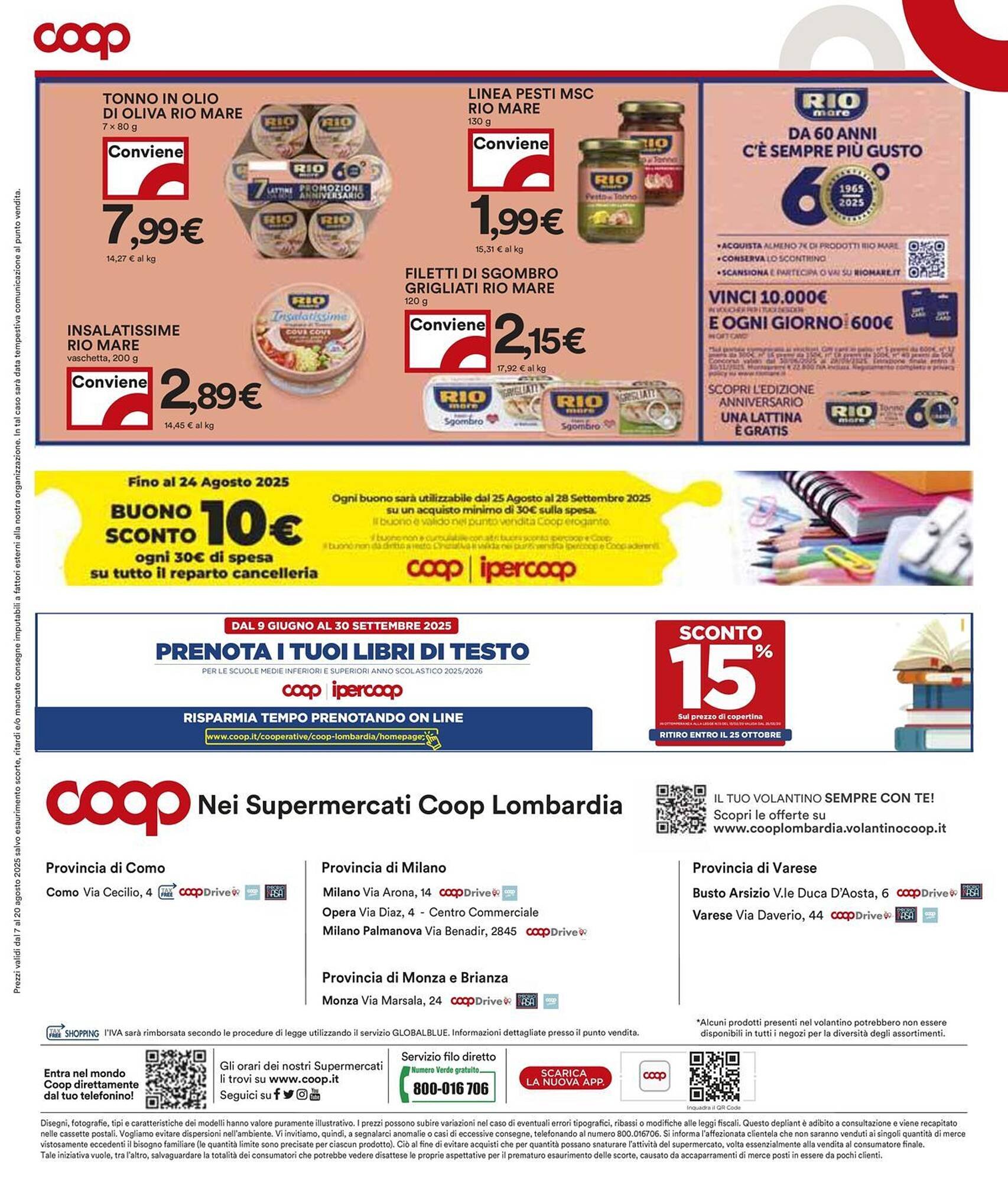 Volantino Coop (2025-08-07 - 2025-08-20)