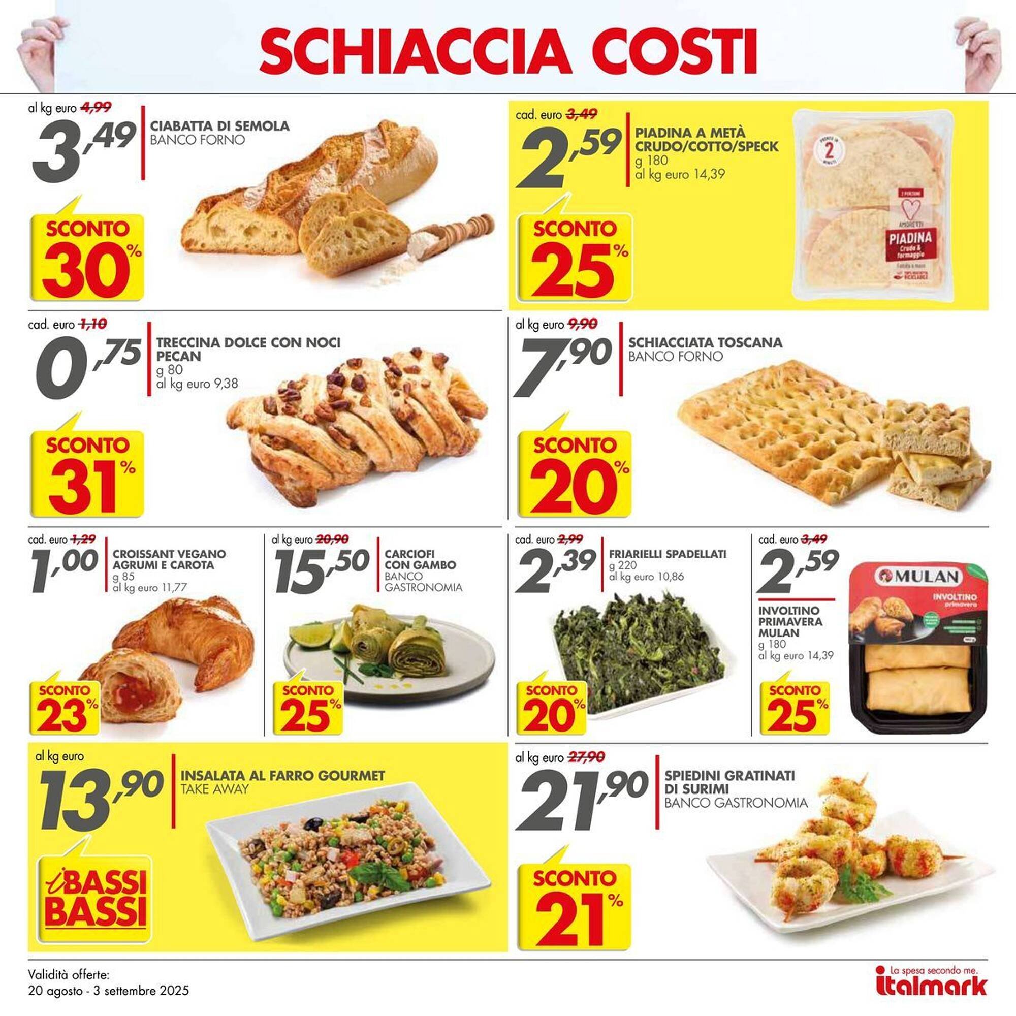 Volantino Italmark (2025-08-20 - 2025-09-03)