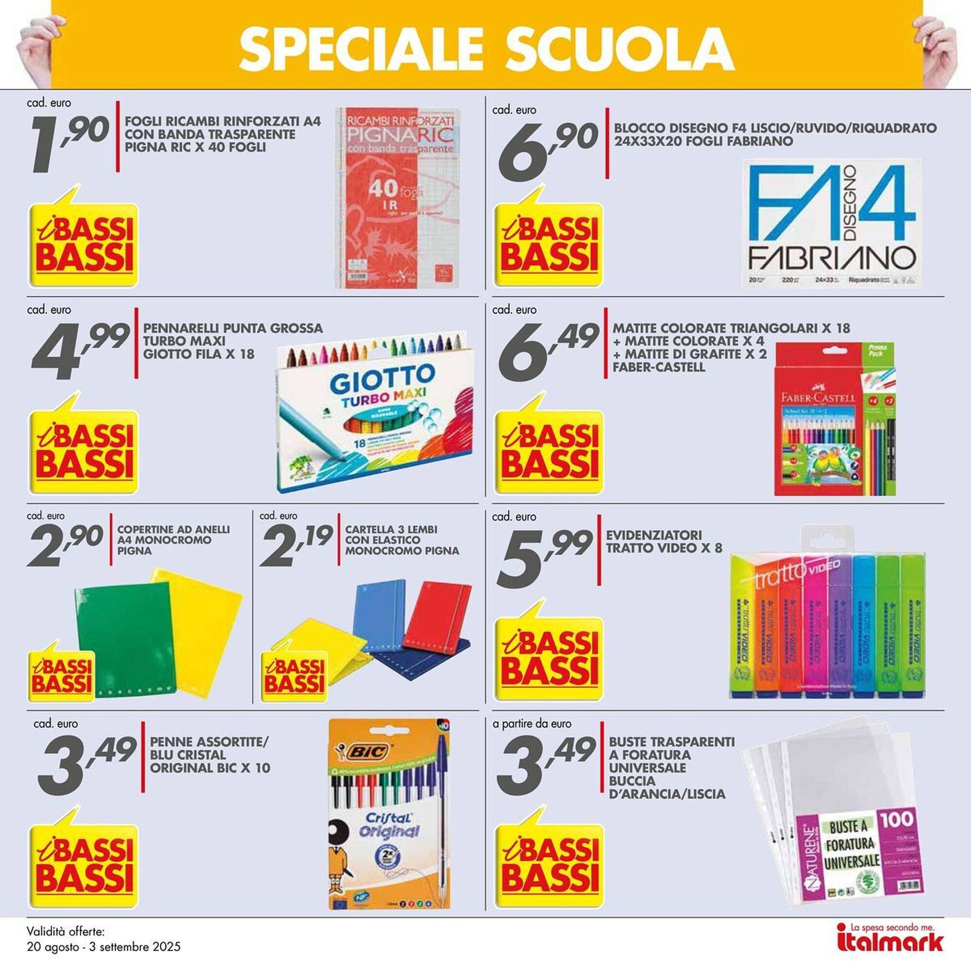 Volantino Italmark (2025-08-20 - 2025-09-03)