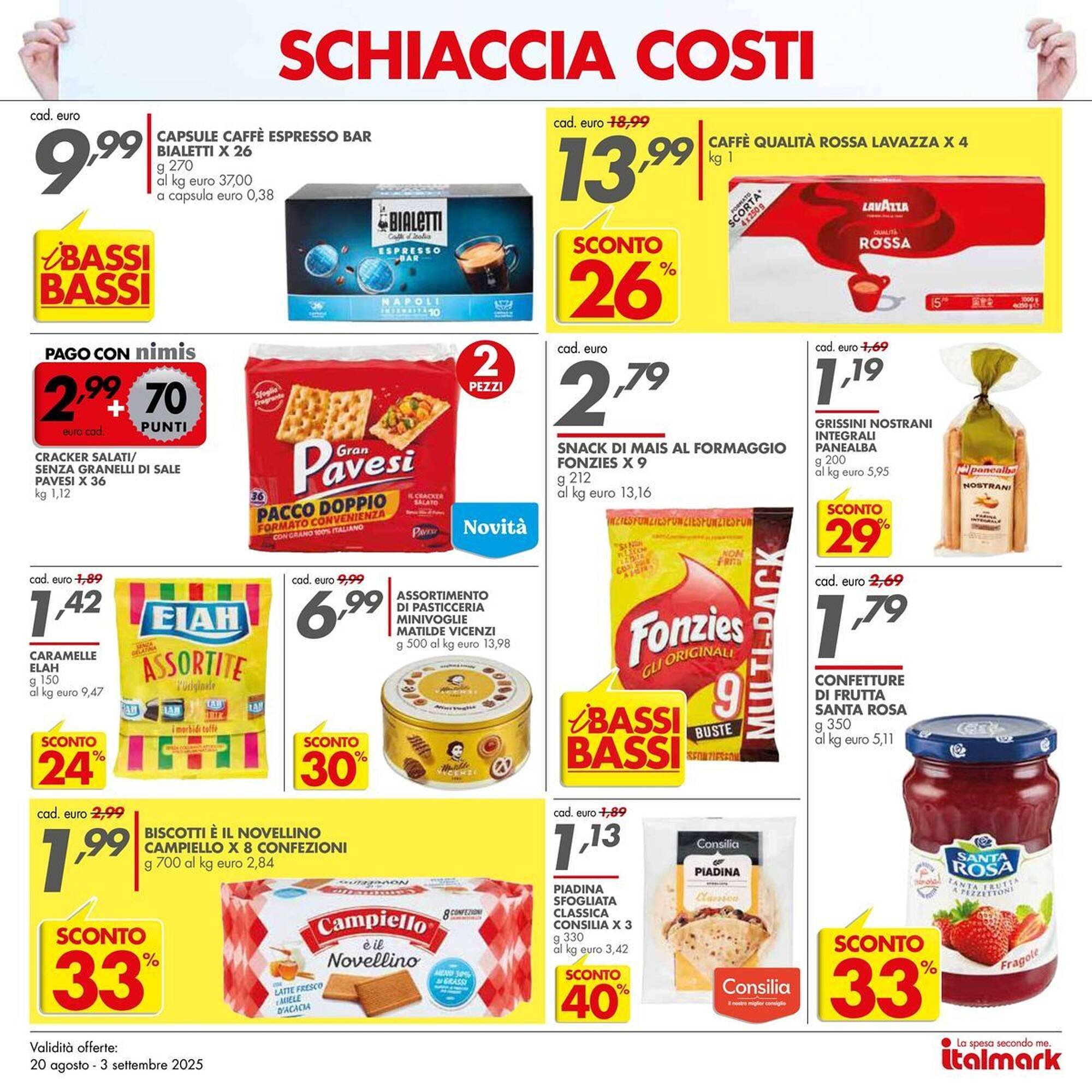 Volantino Italmark (2025-08-20 - 2025-09-03)