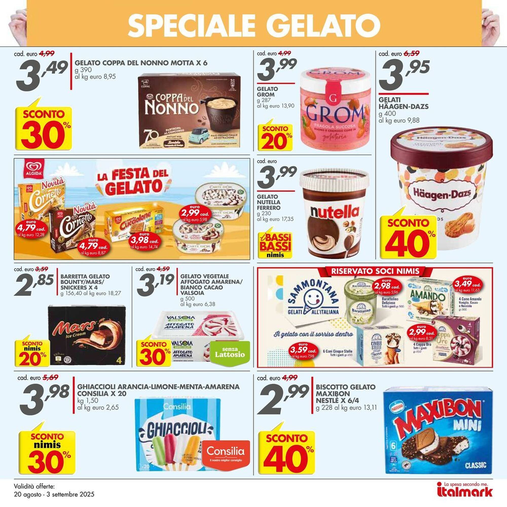 Volantino Italmark (2025-08-20 - 2025-09-03)
