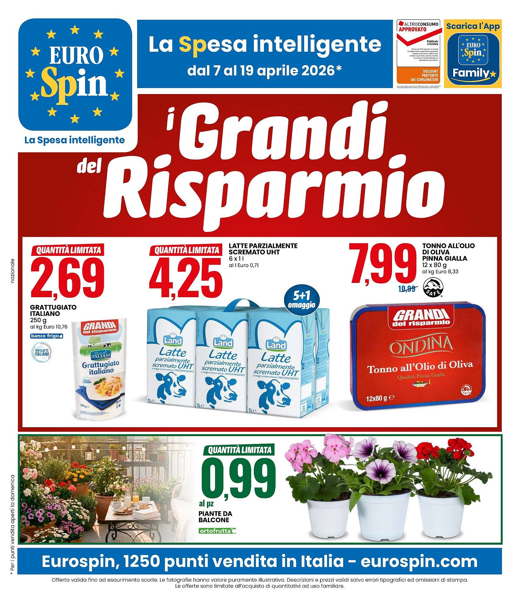 Volantino Eurospin (2026-04-07 - 2026-04-19)