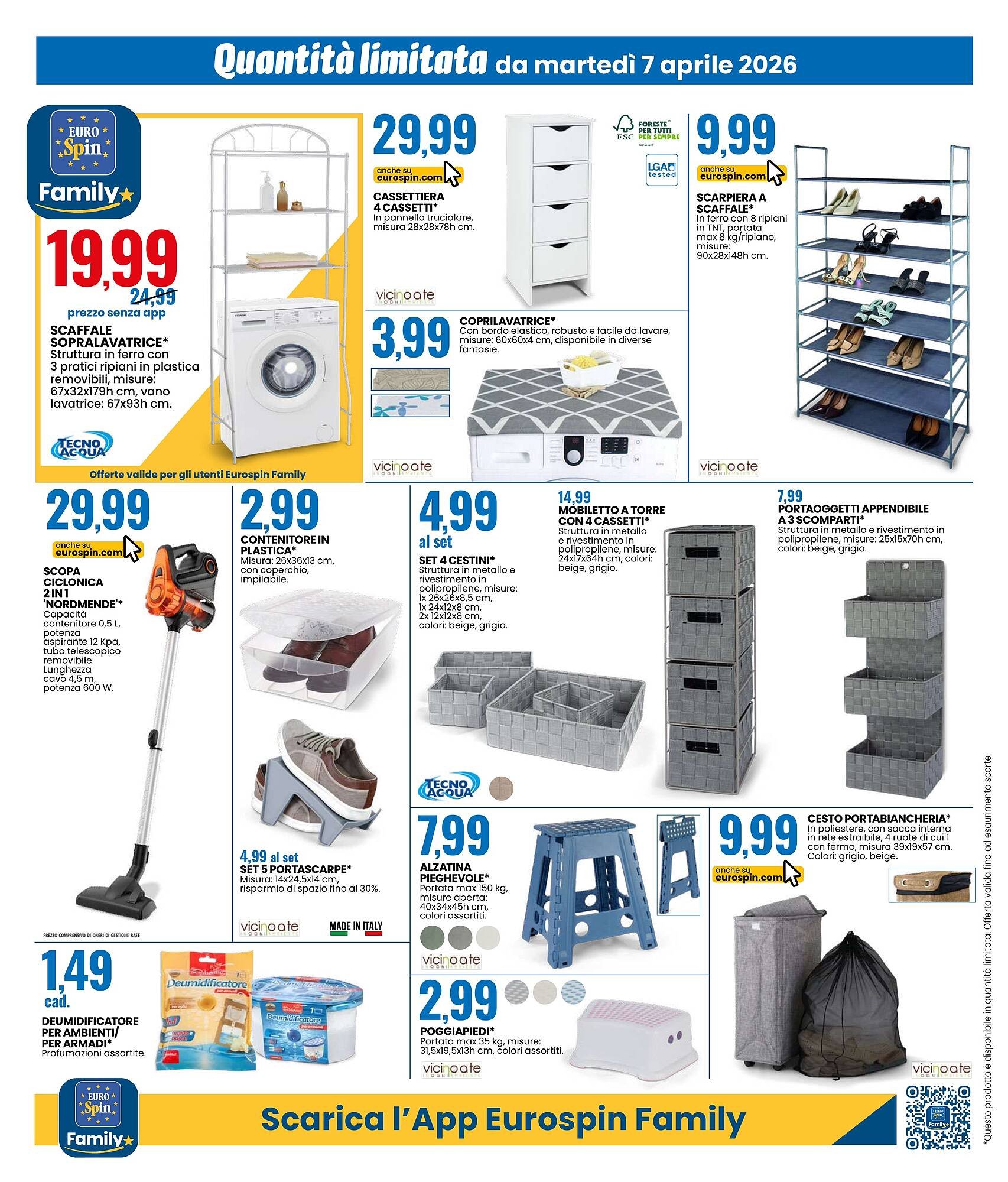 Volantino Eurospin (2026-04-07 - 2026-04-19)