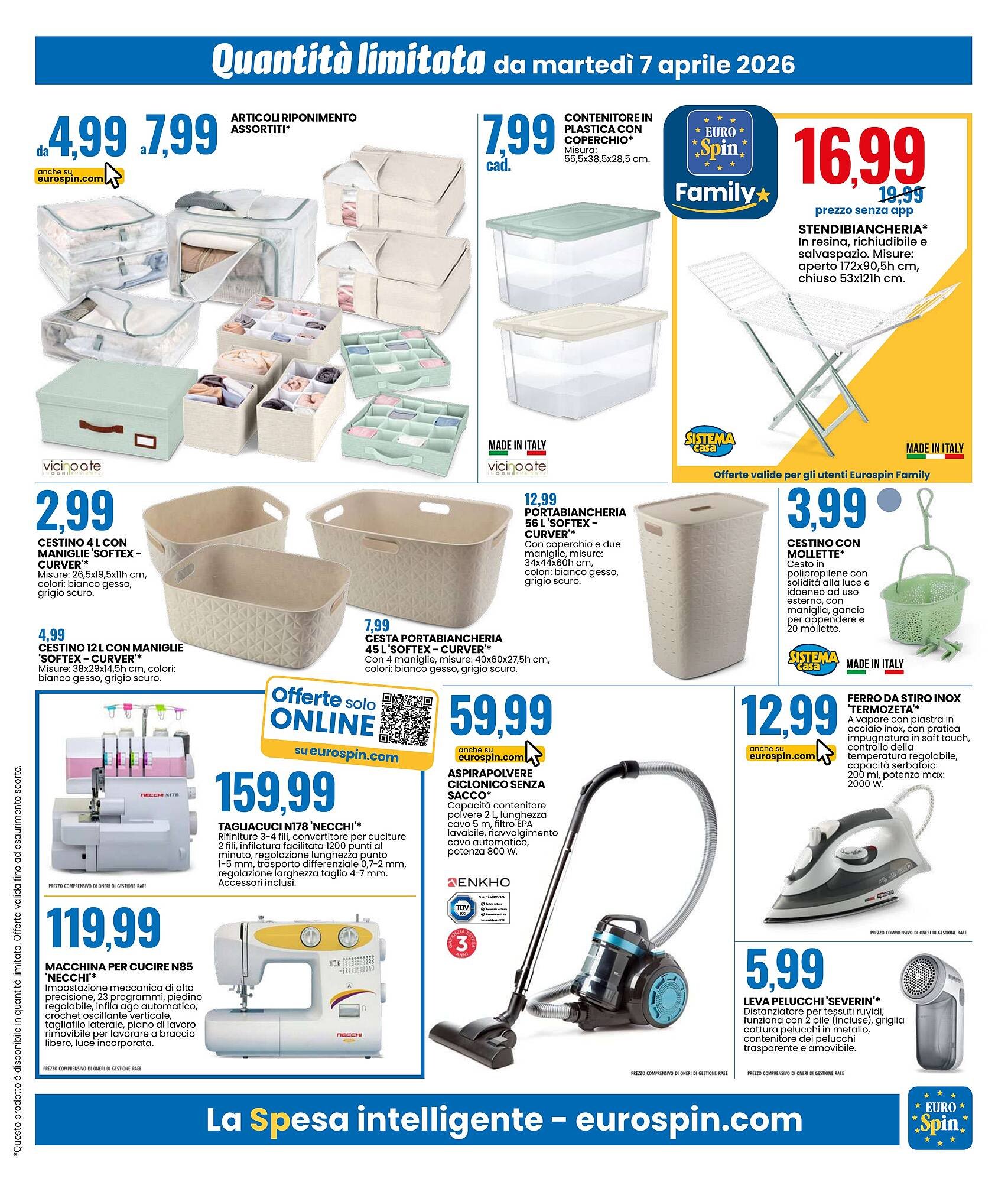 Volantino Eurospin (2026-04-07 - 2026-04-19)