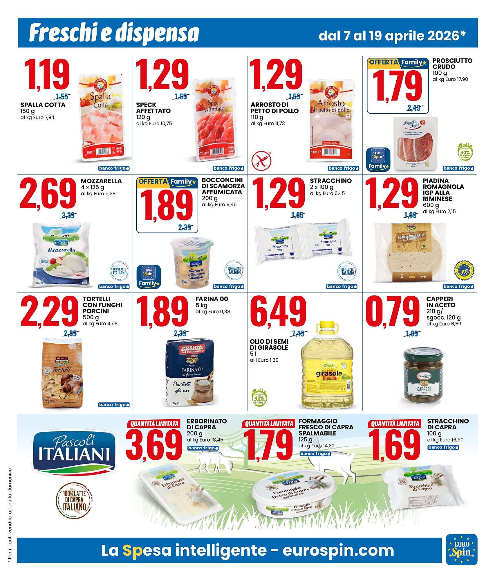 Volantino Eurospin (2026-04-07 - 2026-04-19)