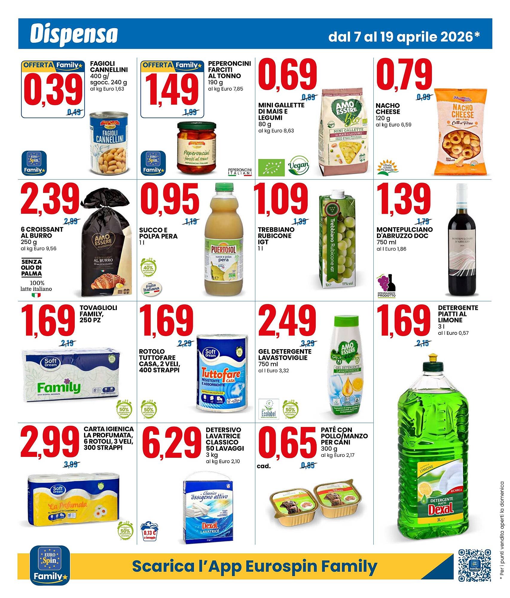 Volantino Eurospin (2026-04-07 - 2026-04-19)