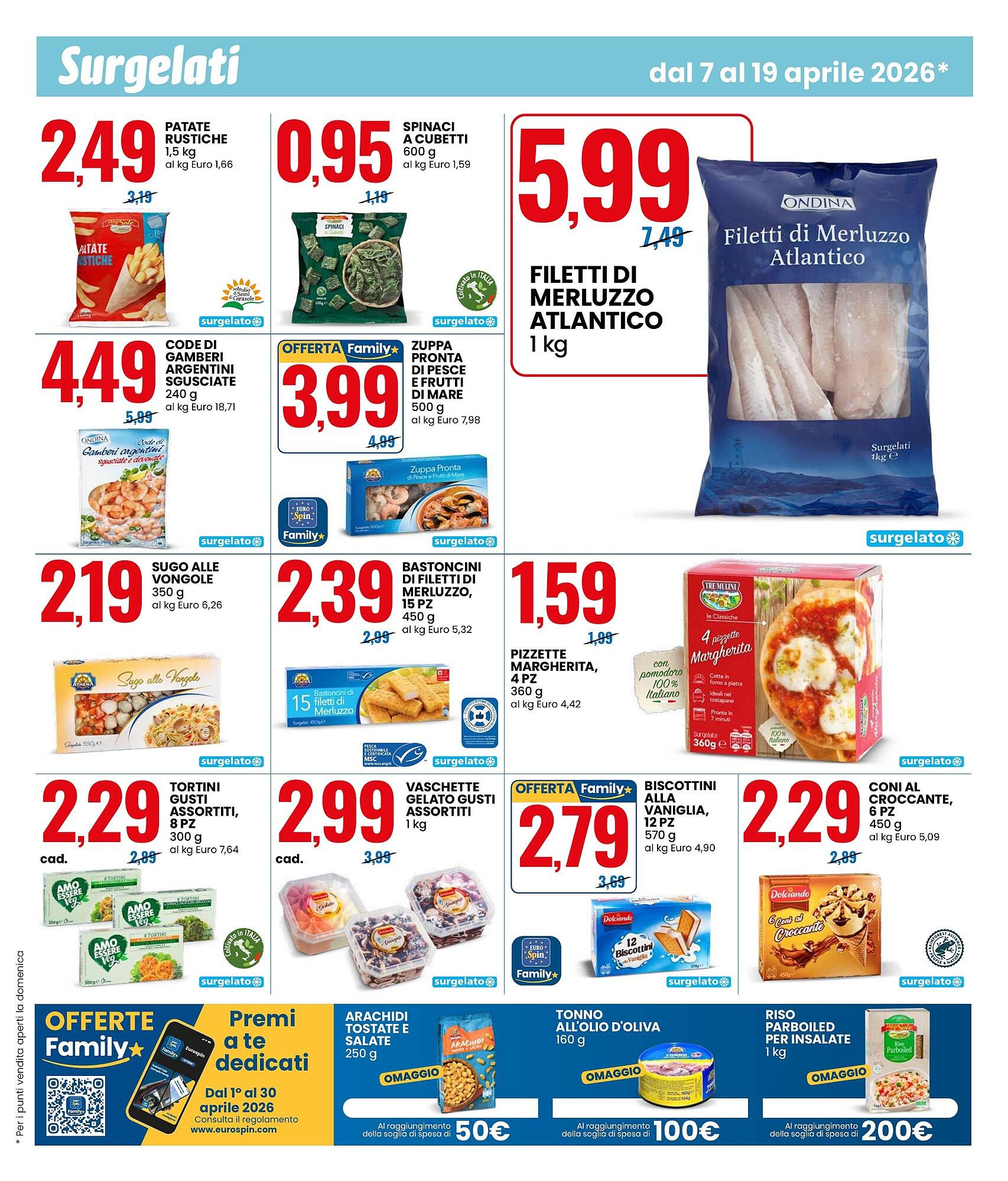 Volantino Eurospin (2026-04-07 - 2026-04-19)