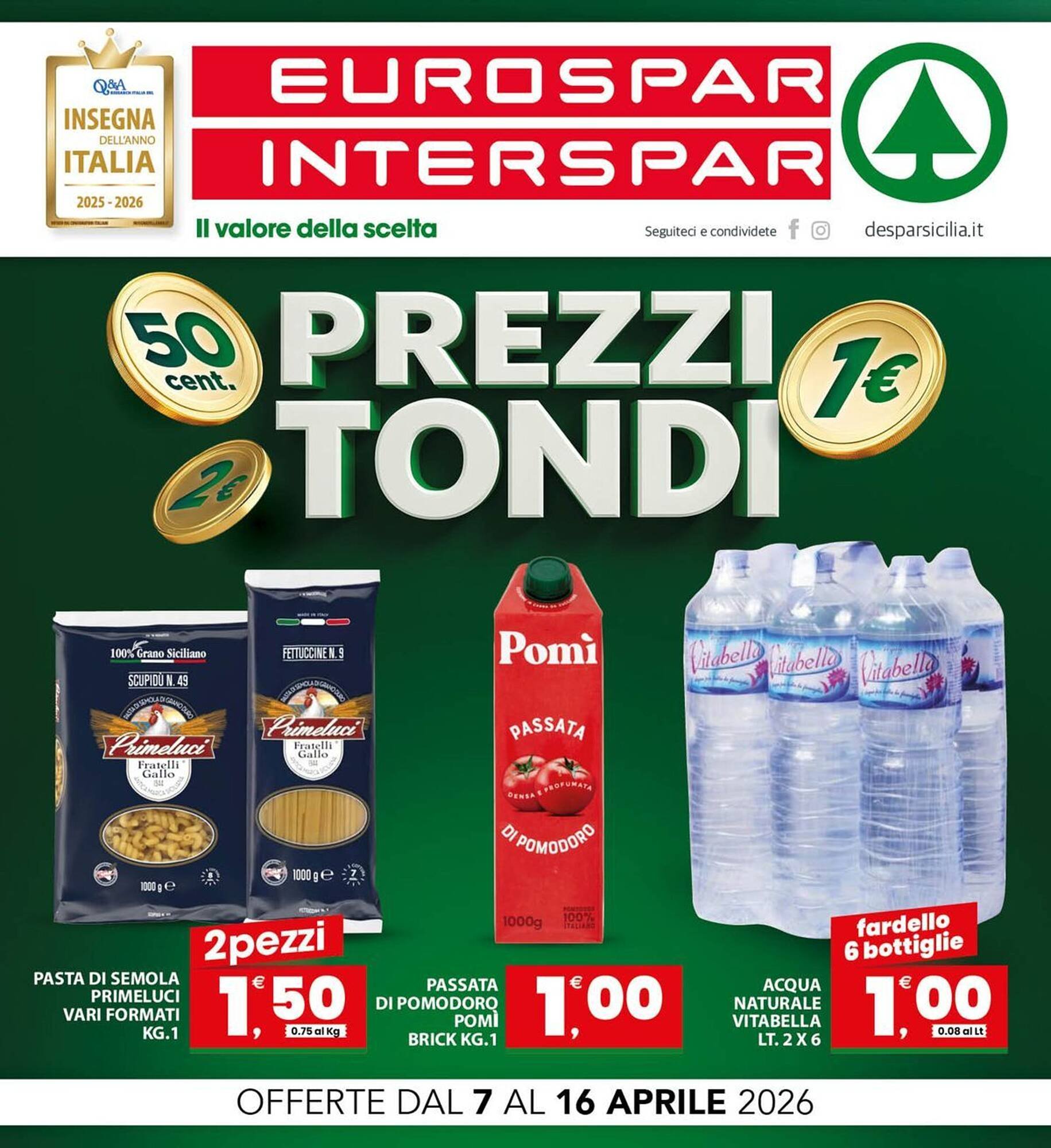 Volantino Eurospar (2026-04-07 - 2026-04-16)
